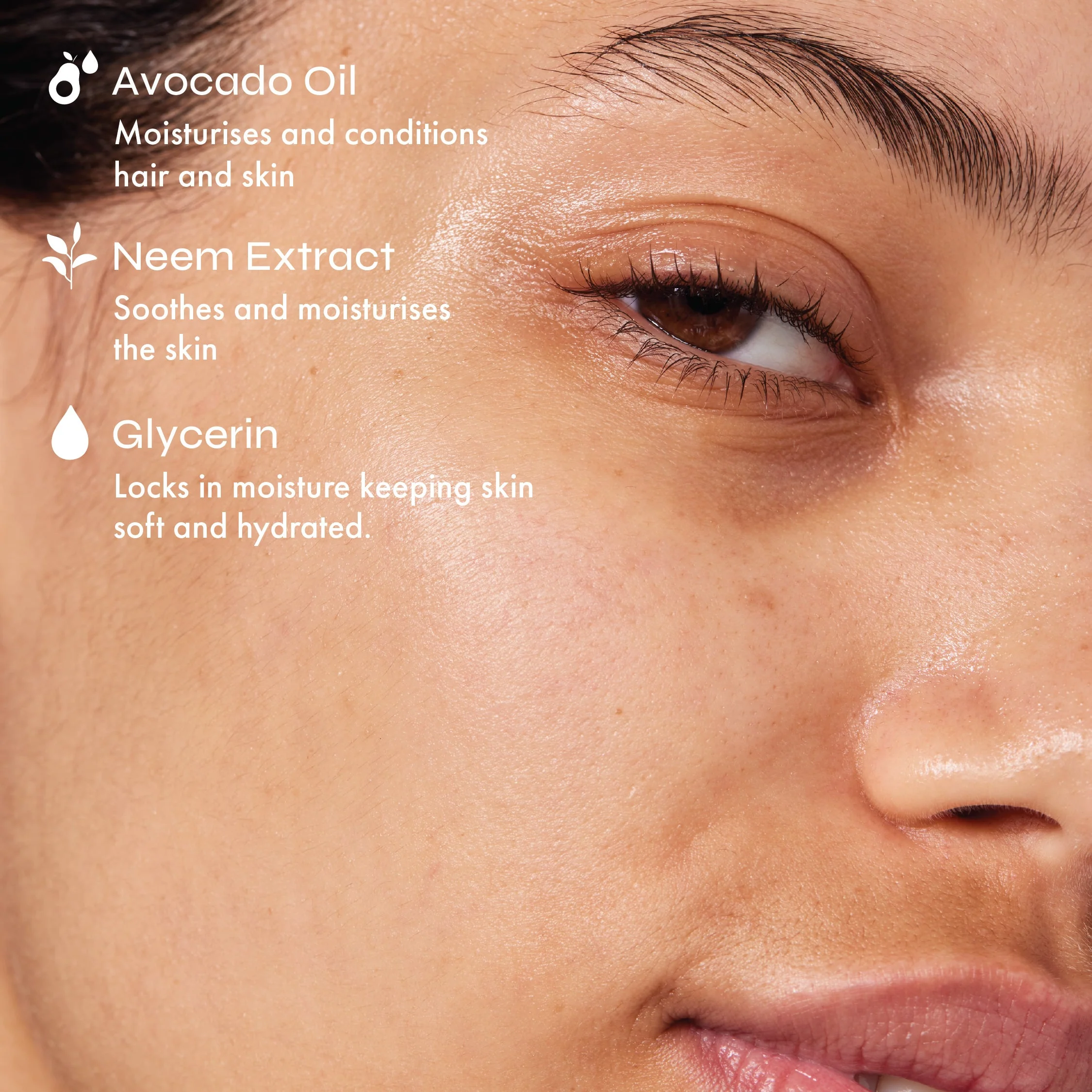 Avocado Foaming Moisture Barrier Restoring & Fragrance Free Make-up Cleanser - Image 3
