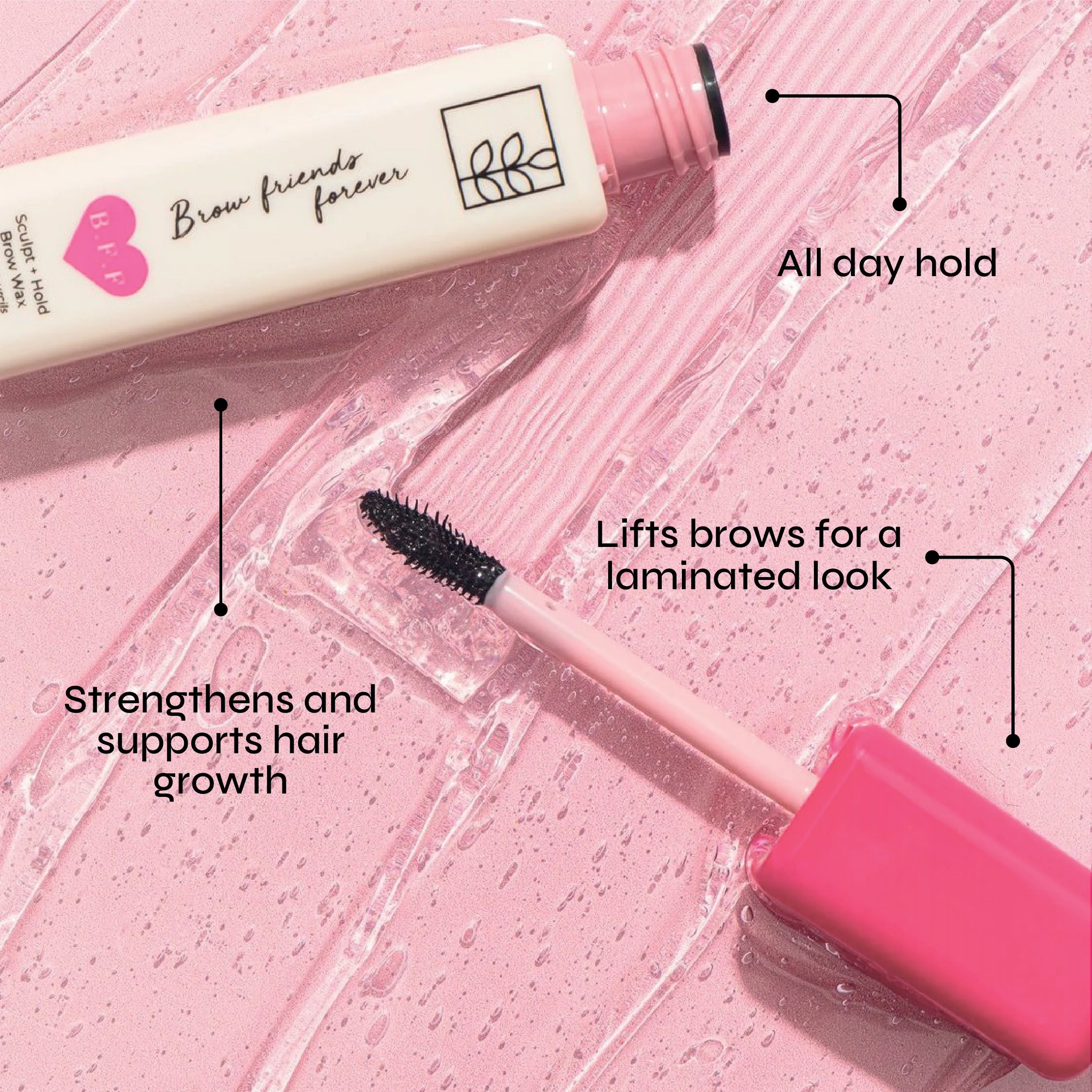 BFF Sculpt & Hold Laminating Brow Wax - Image 3