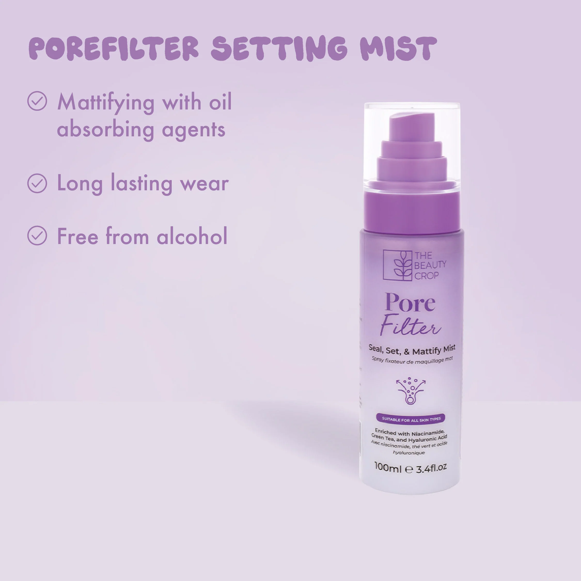 Porefilter Matte Effect Airbrushed Skin Blot & Porefect 4-Piece Set - Image 4