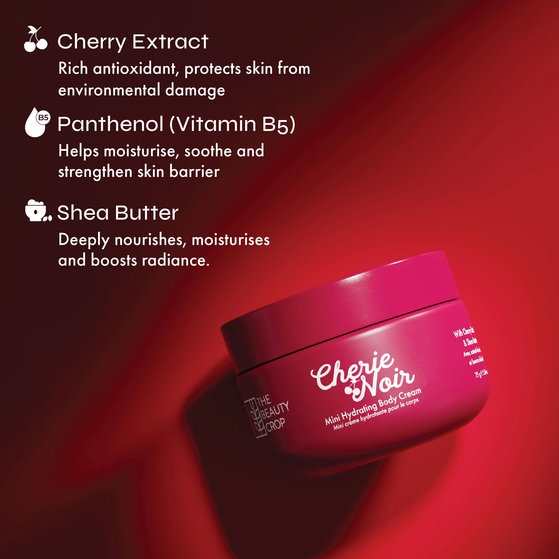 Cherie Noir Mini Hydrating Body & Fragrance Set - Image 5