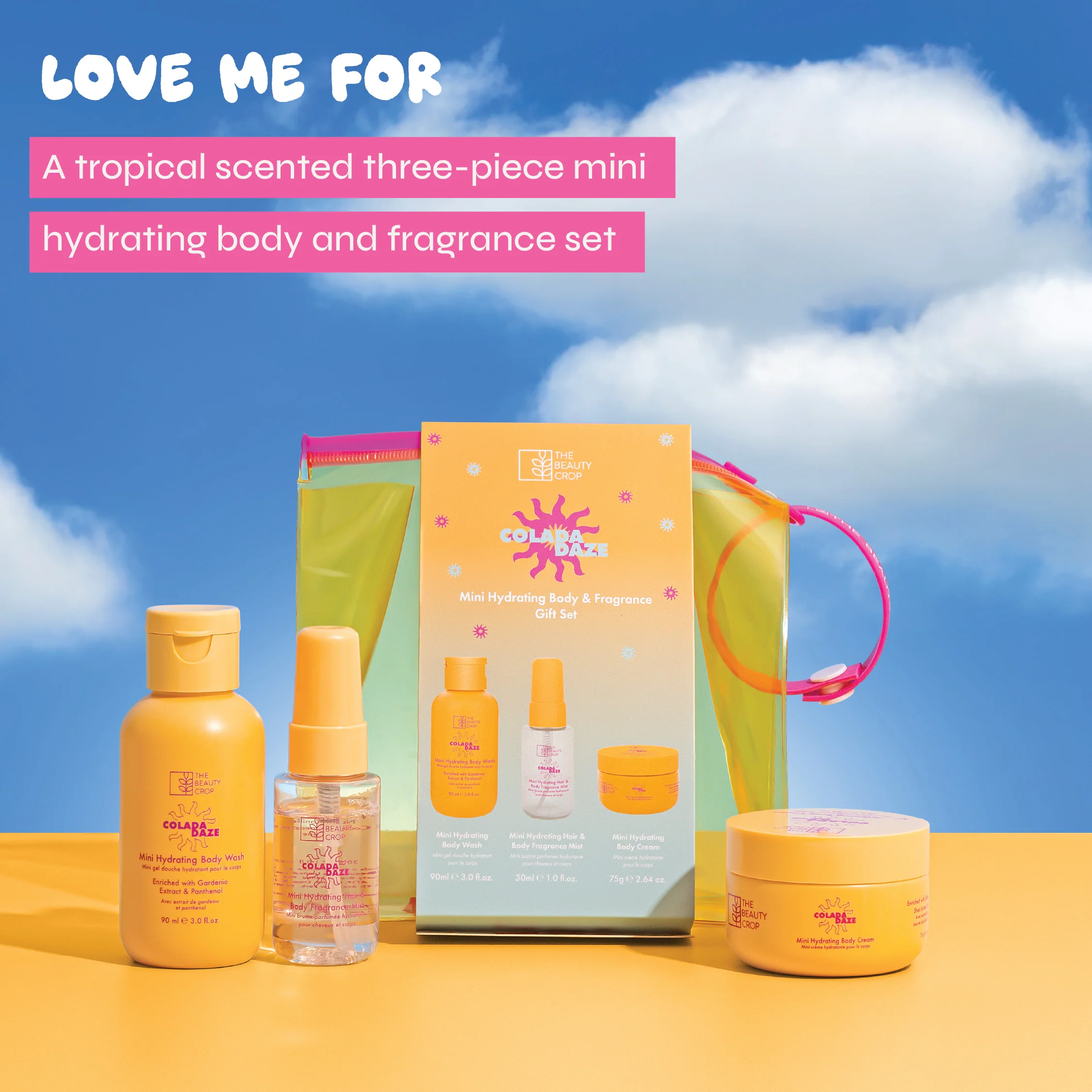Colada Daze Hydrating & Fragrance Mini Body Set - Image 3