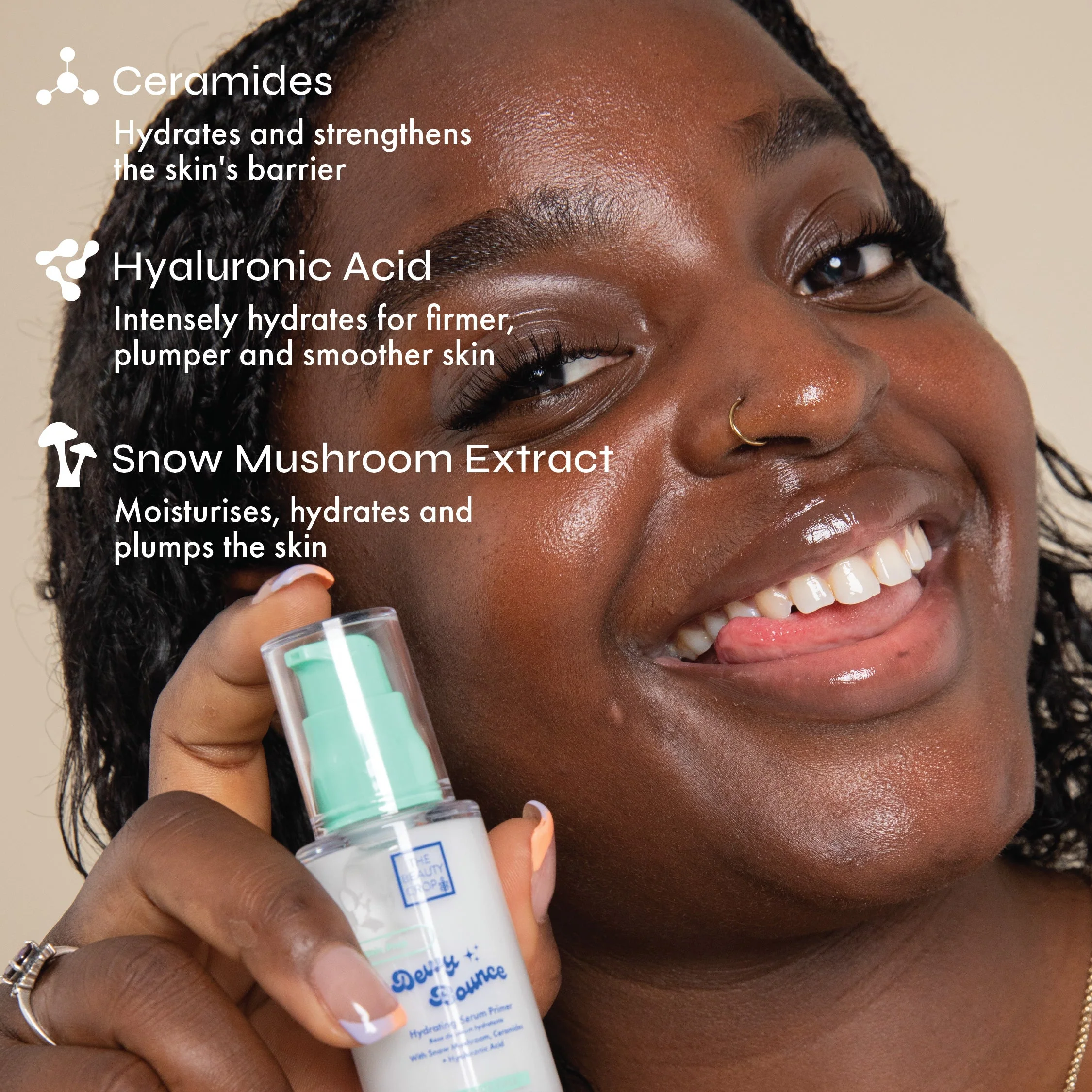 Dewy Bounce Refreshing & Hydrating Serum Primer - Image 3