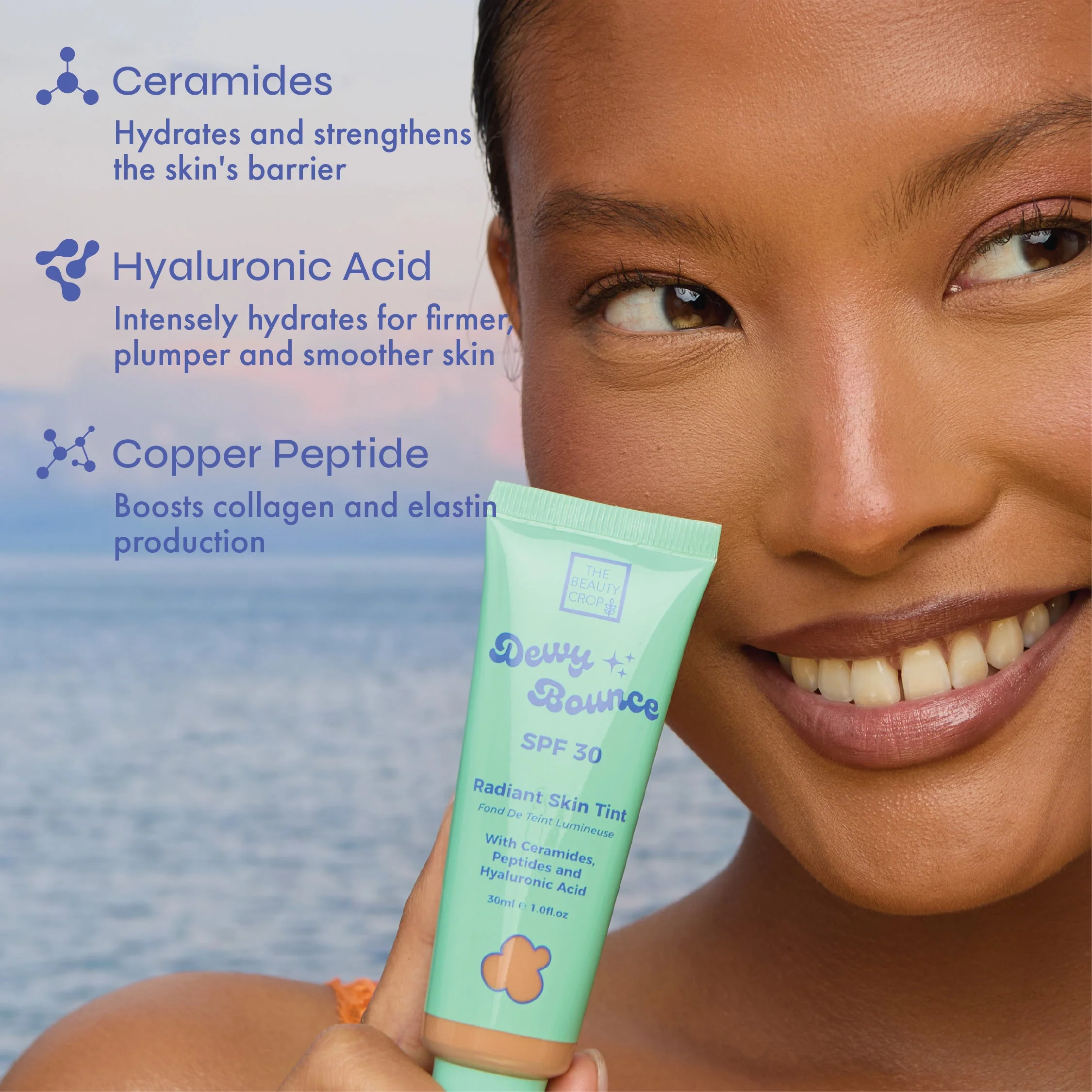 Dewy Bounce Radiant, Lightweight & Hydrating Skin Tint SPF 30 - Image 4