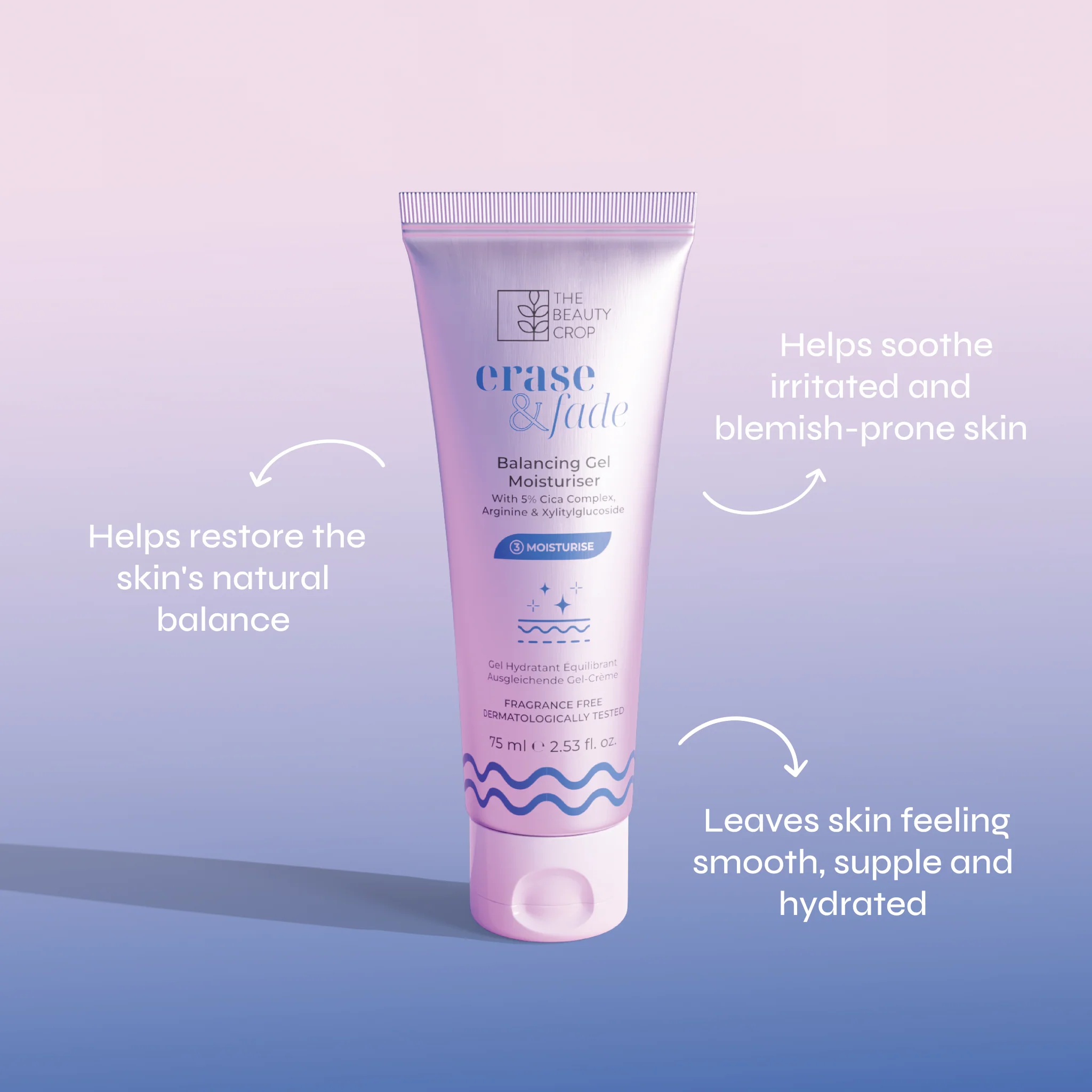 Erase & Fade Balancing Gel Moisturiser - Image 4