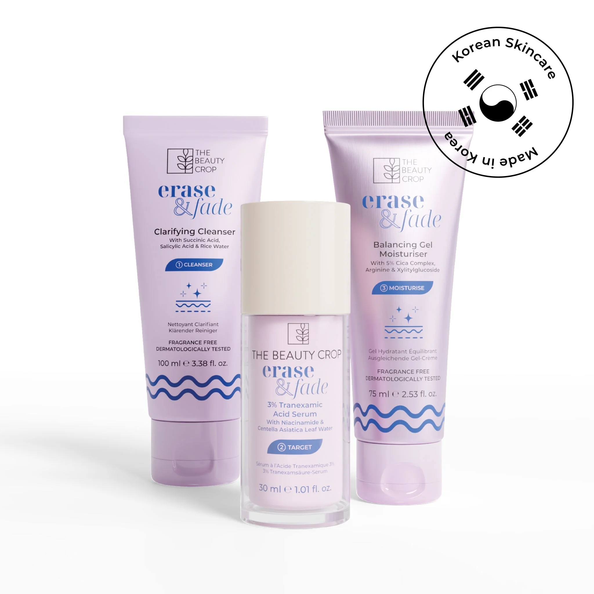 Erase & Fade Cleanser, Serum & Moisturiser - Image 9