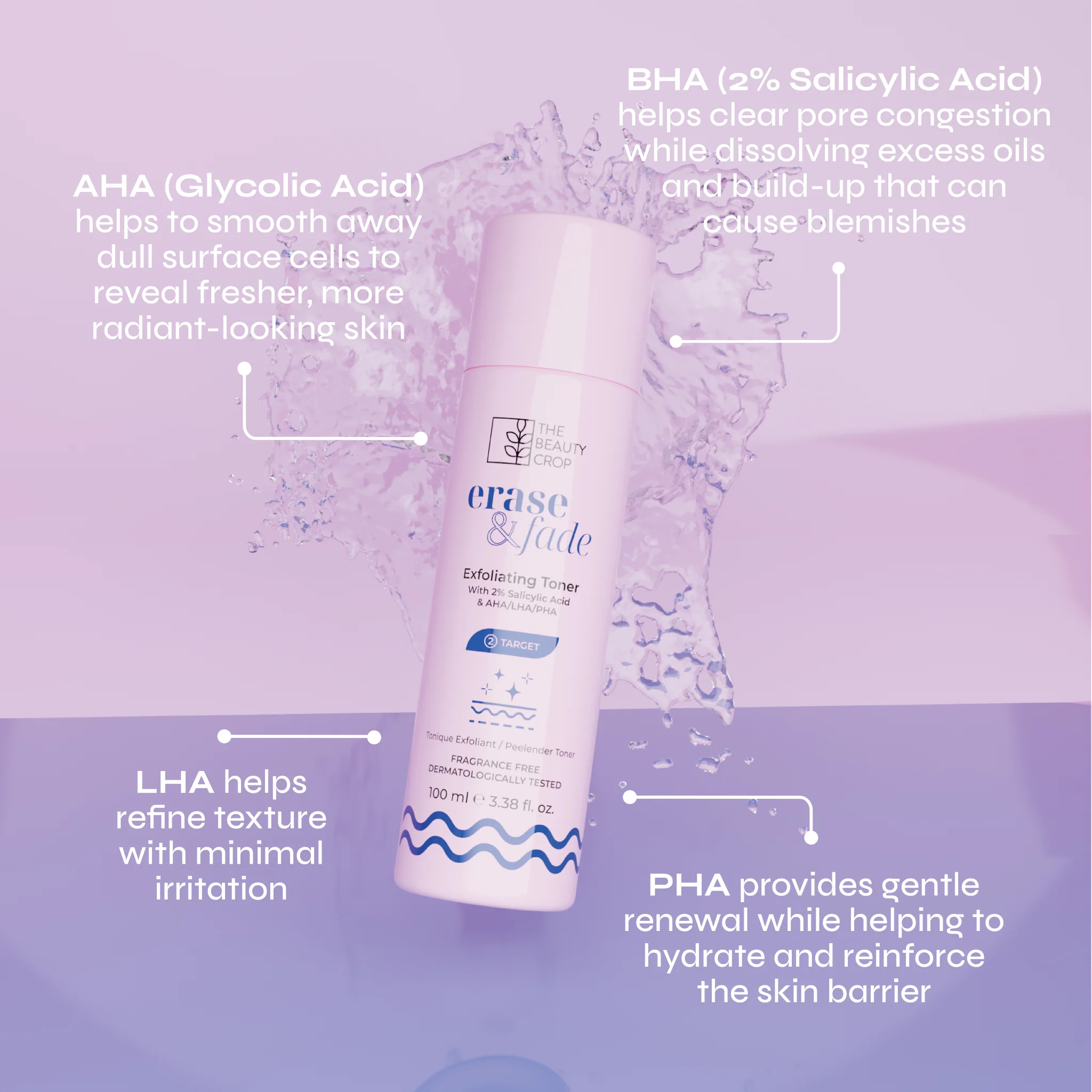 Erase & Fade Exfoliating Toner - Image 3
