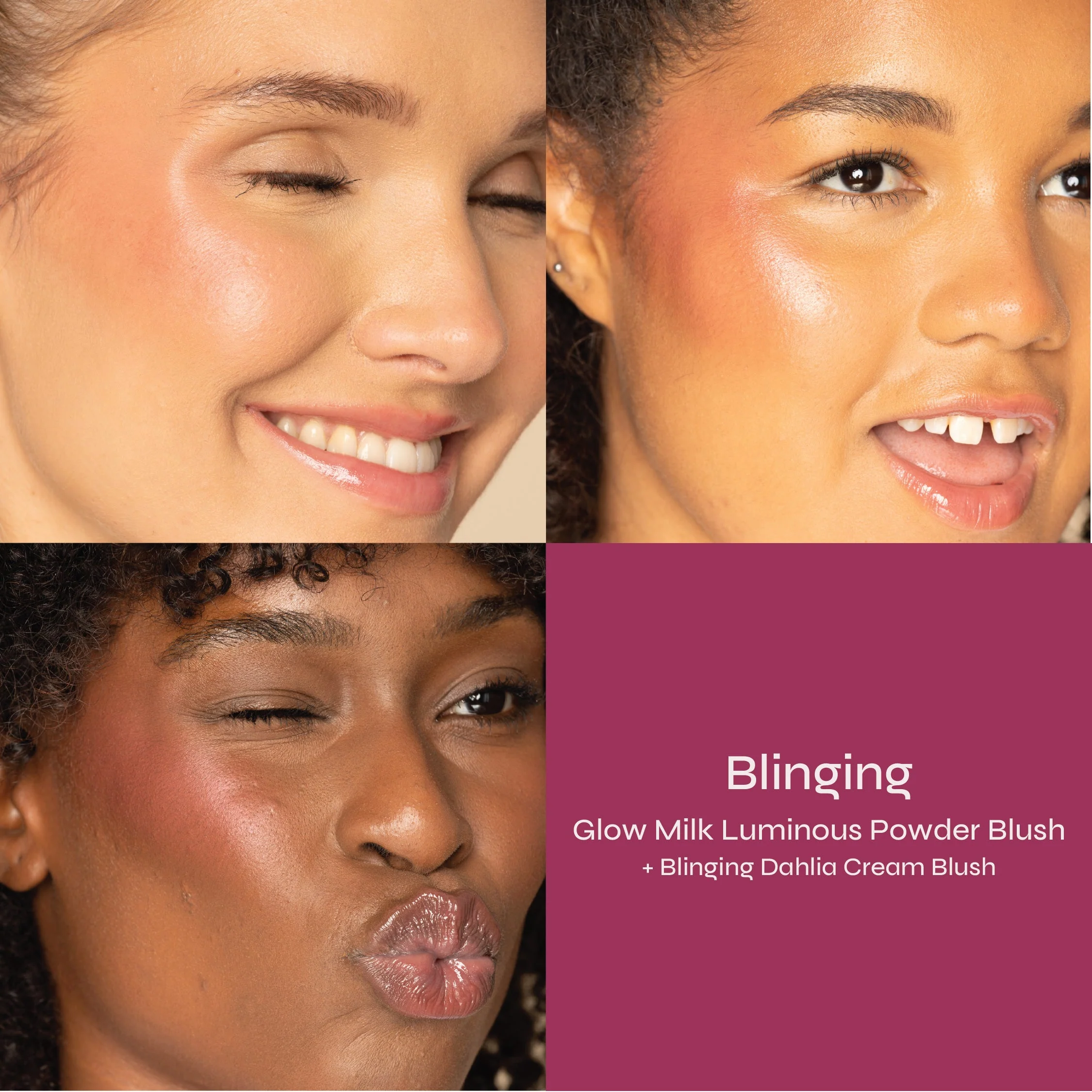 Glow Milk Ultra-Pigmented Luminous Powder Blush - Set of 5 - Image 4