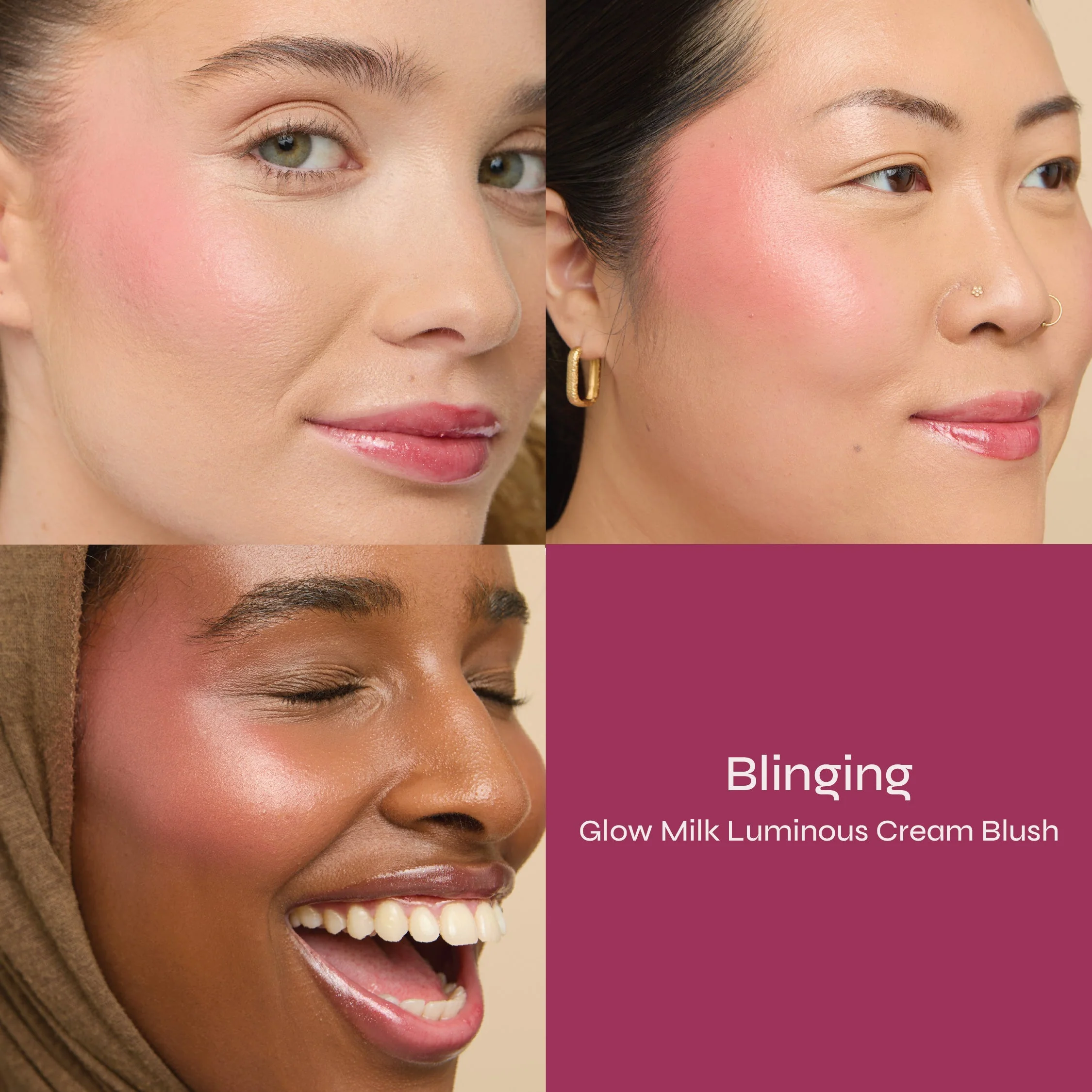 Glow Milk Luminous Cream Blush - Set of 5 - Image 4