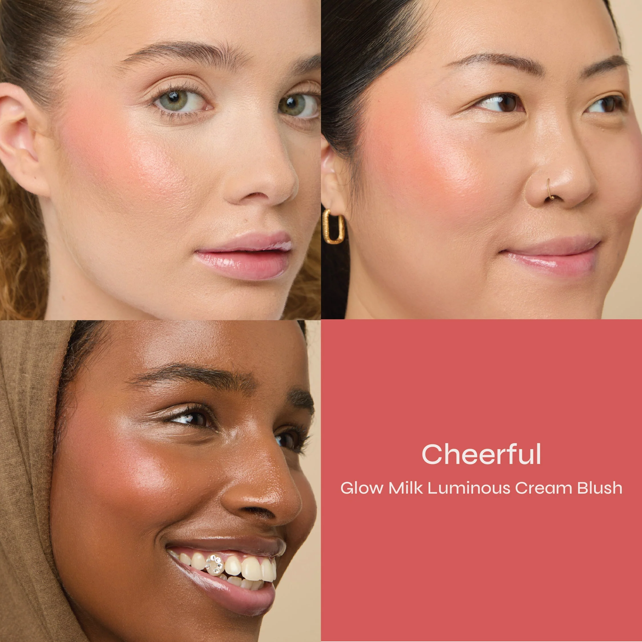 Glow Milk Luminous Cream Blush - Set of 5 - Image 5