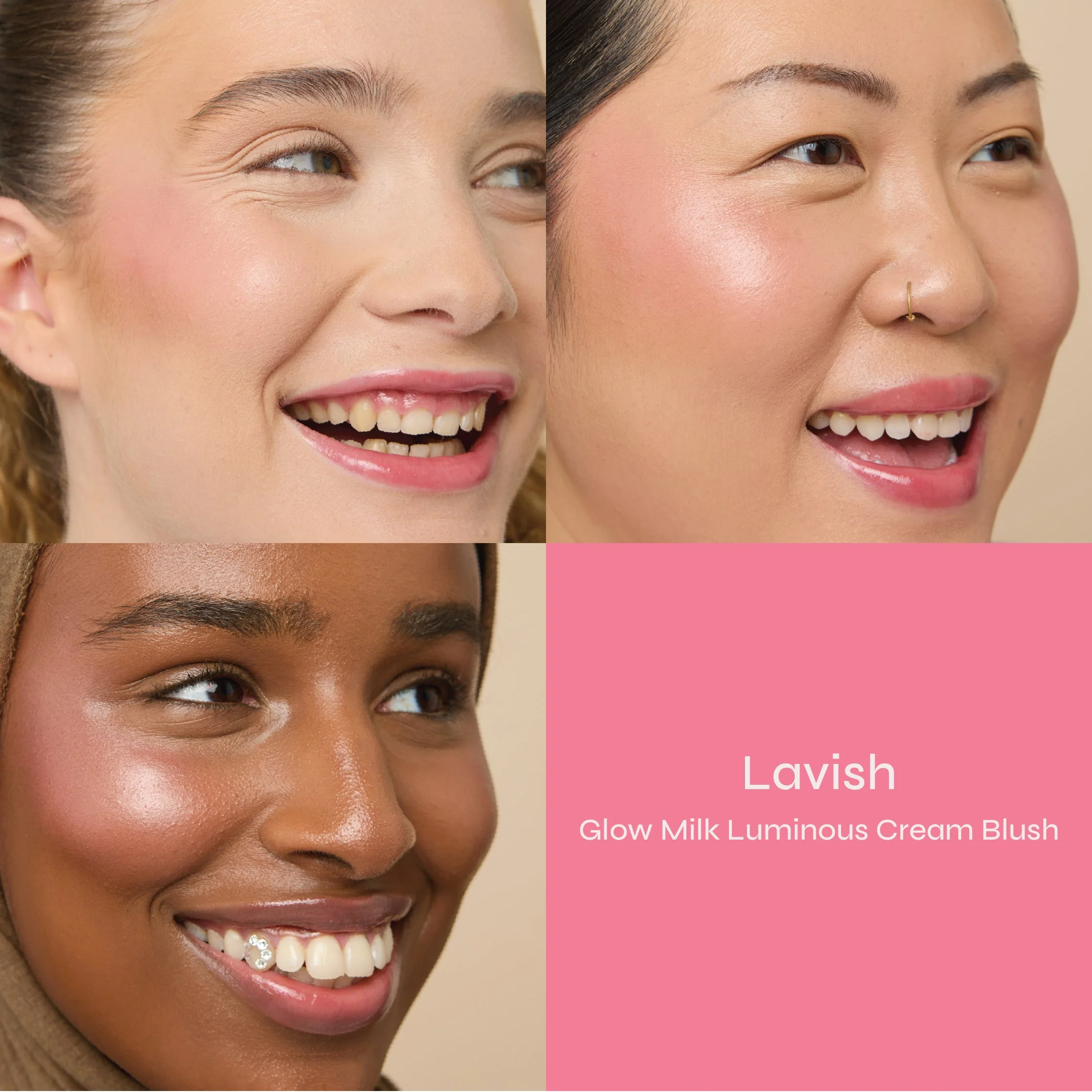 Glow Milk Luminous Cream Blush - Set of 5 - Image 7