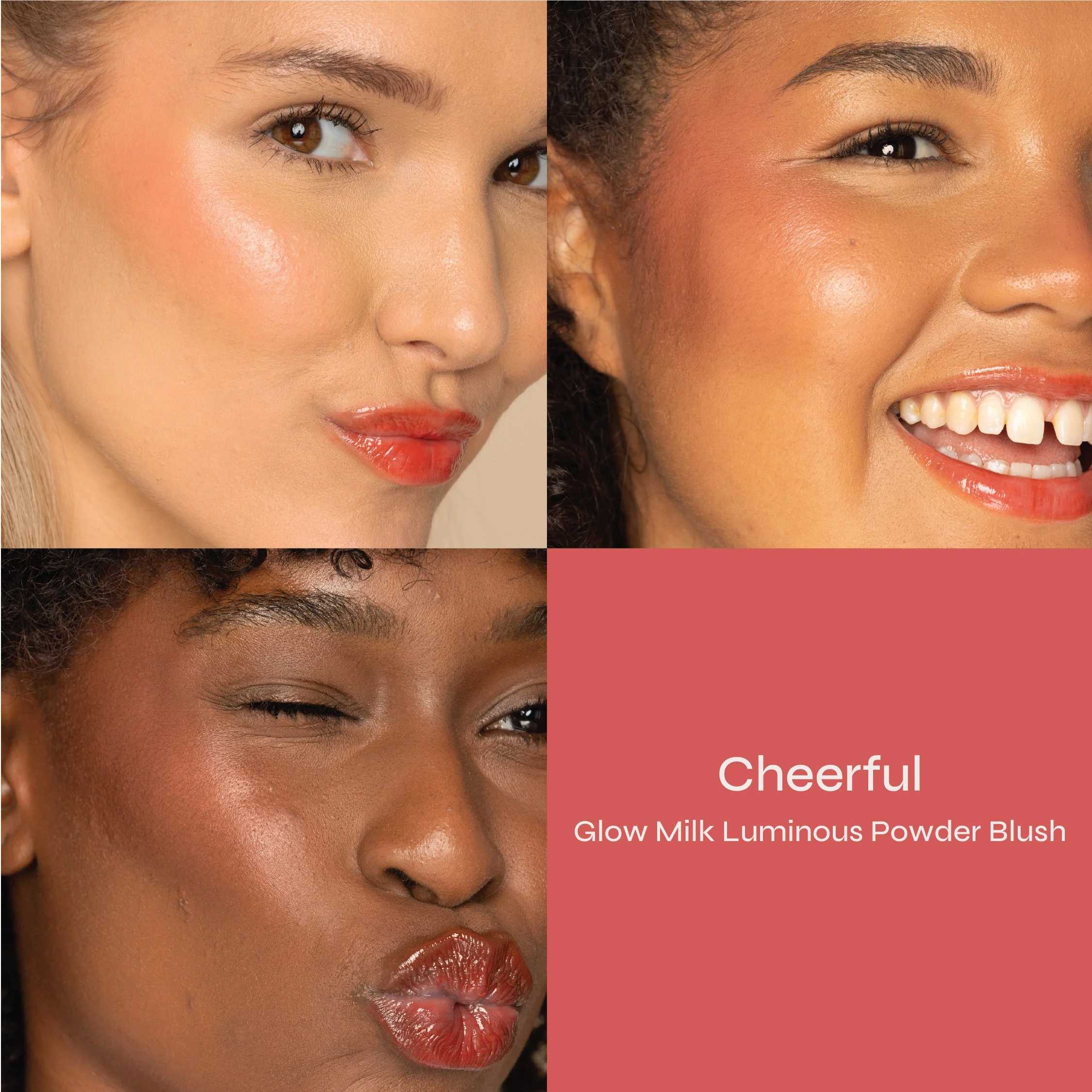 Glow Milk Luminous Powder Blush - Set of 5 Sunset Edition - Image 5