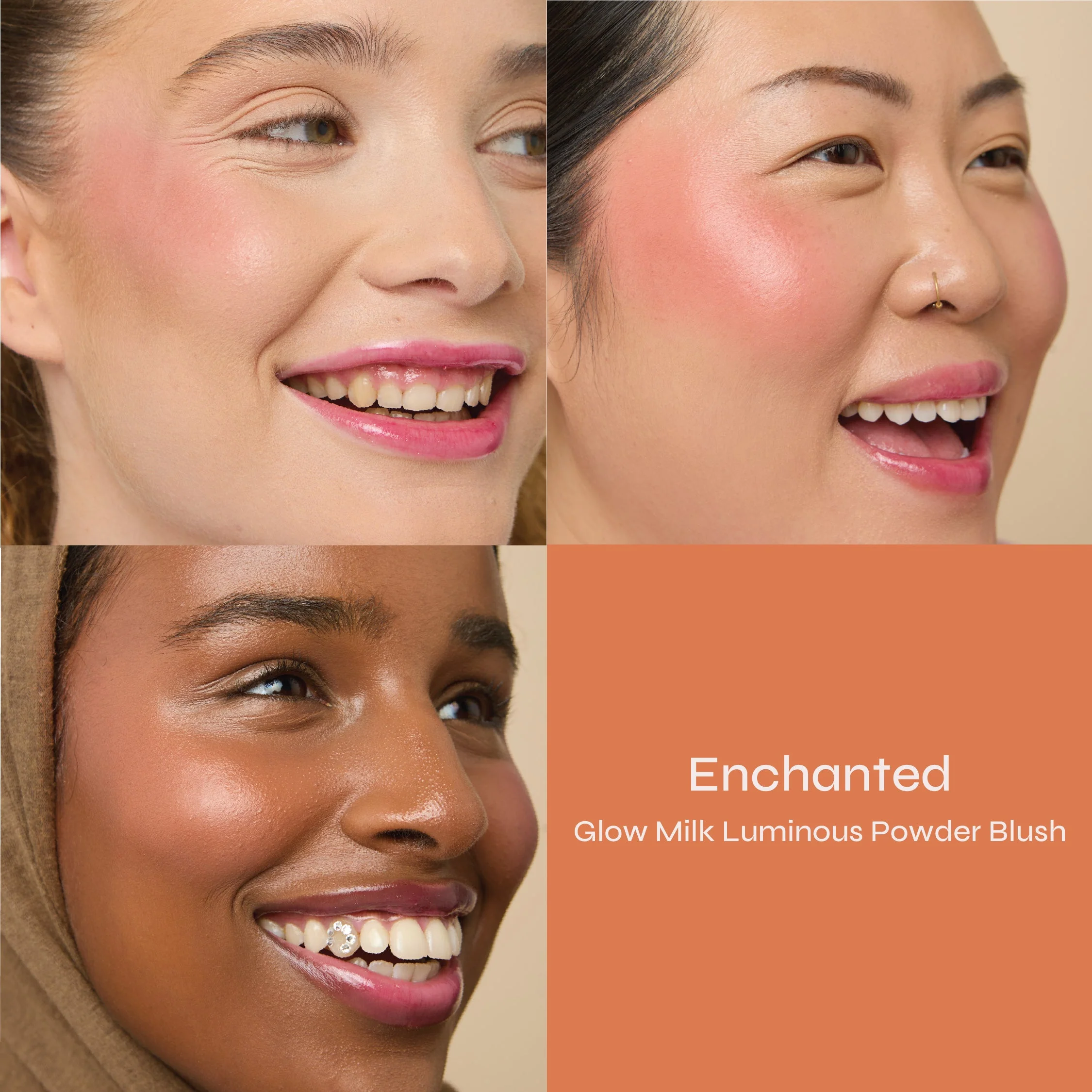 Glow Milk Luminous Powder Blush - Set of 5 Sunset Edition - Image 7