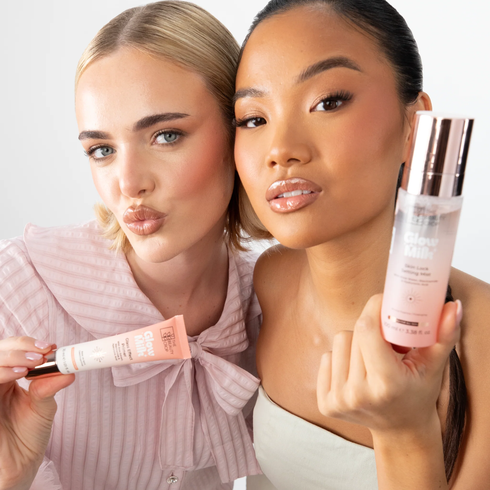 Glow Milk Glass Skin Primer & Skin Lock Setting Spray Duo - Image 2