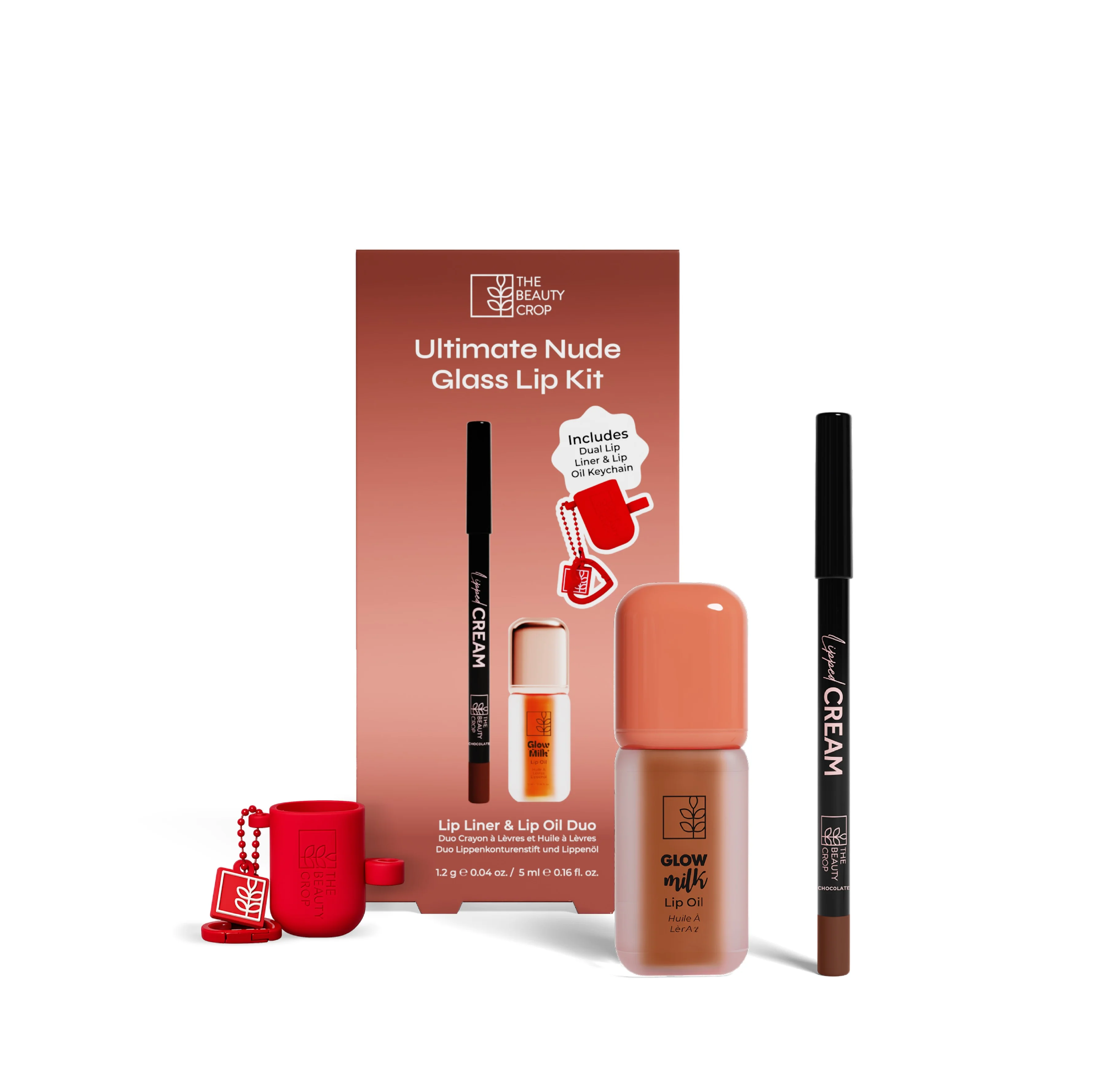 Lip Glass Kit - Cream Lip Liner & Lip Oil Set - Image 4