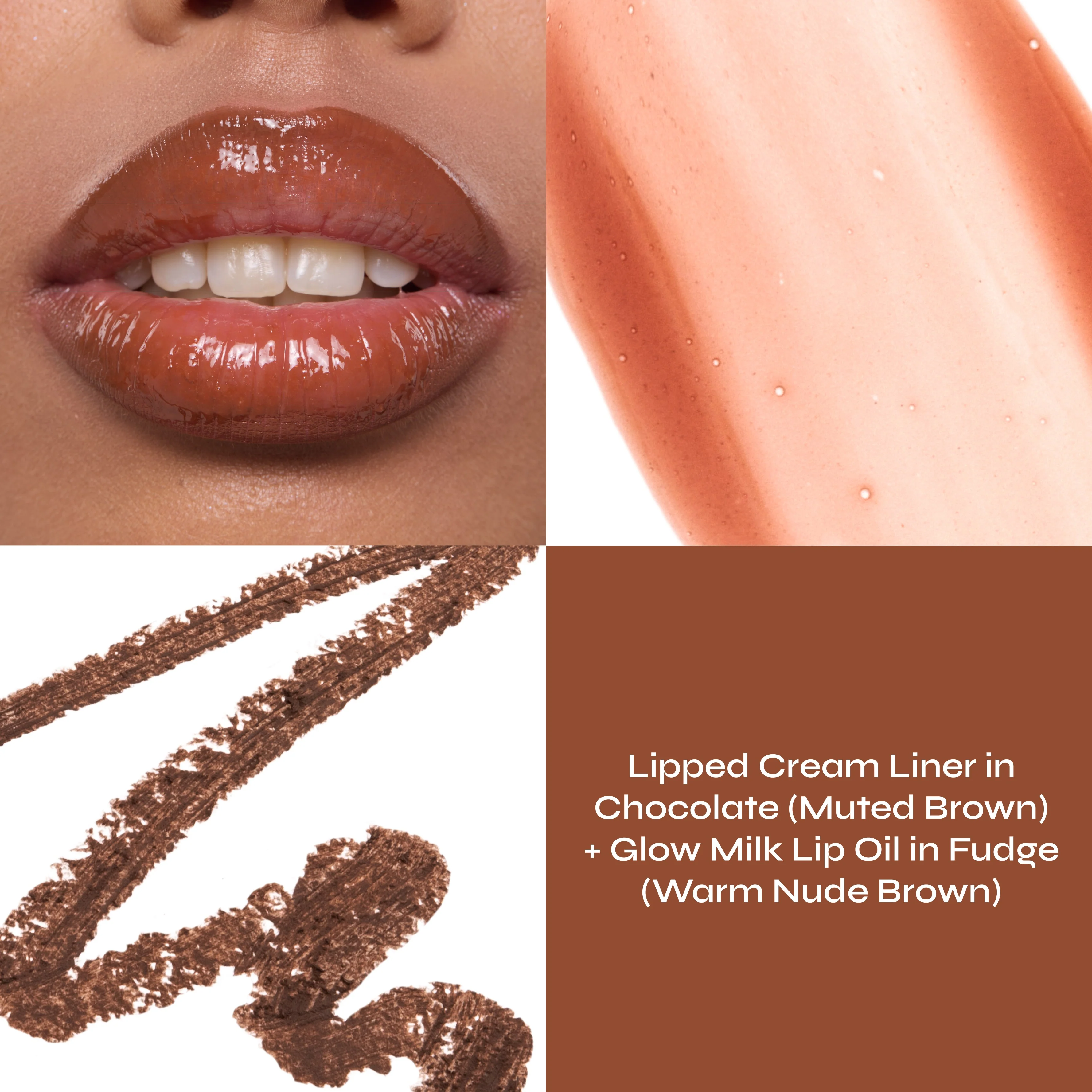 Lip Glass Kit - Cream Lip Liner & Lip Oil Set - Image 5