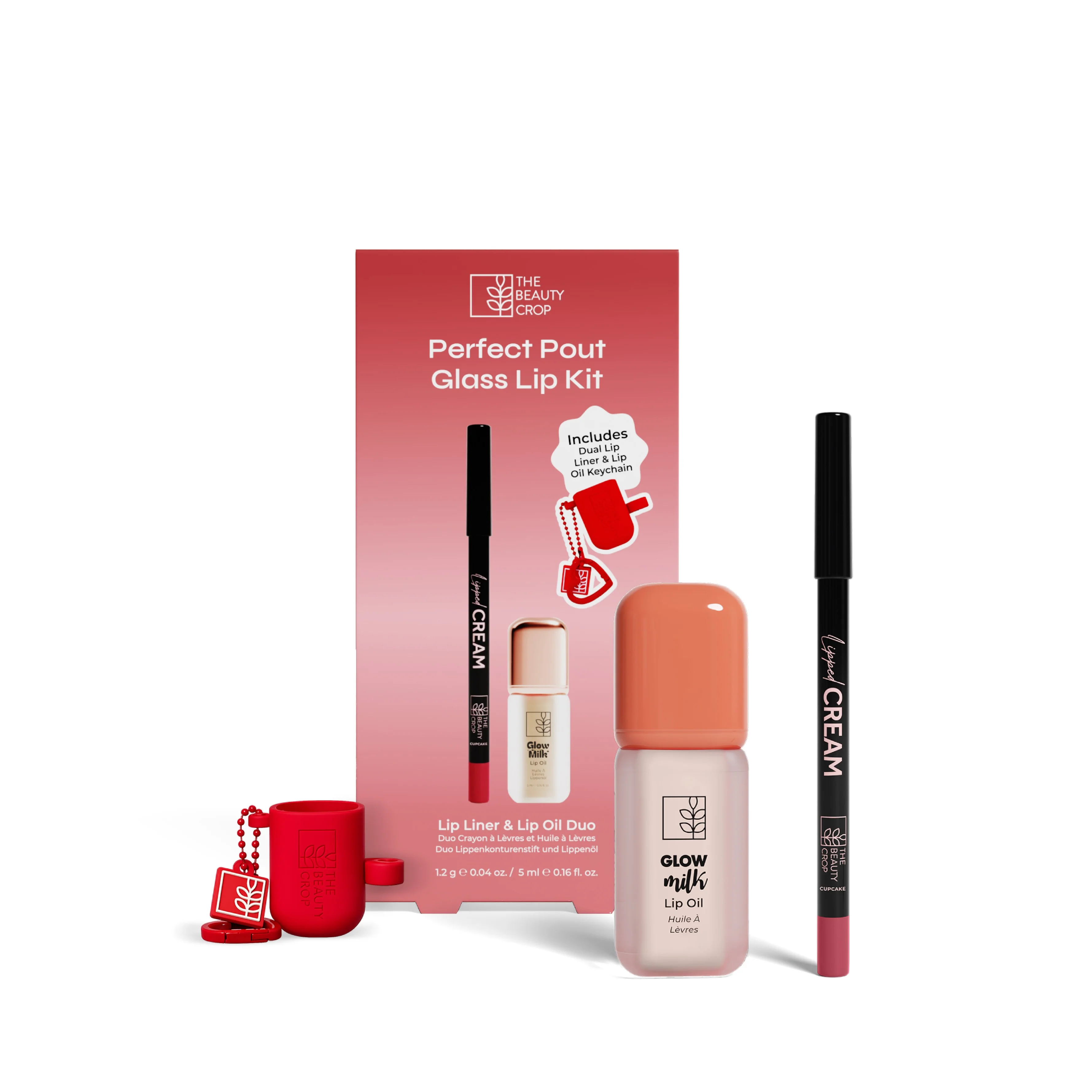 Lip Glass Kit - Cream Lip Liner & Lip Oil Set - Image 8