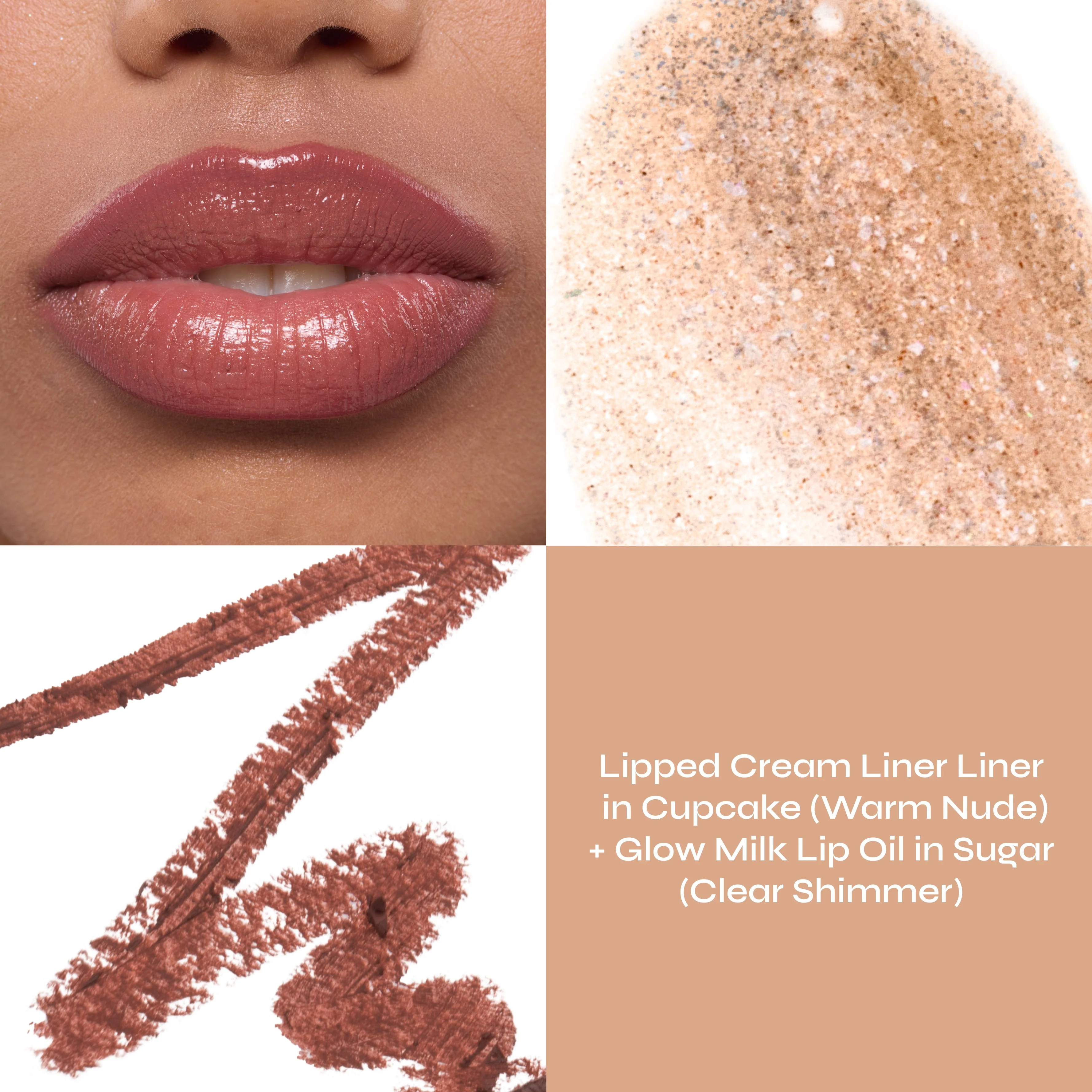 Lip Glass Kit - Cream Lip Liner & Lip Oil Set - Image 9