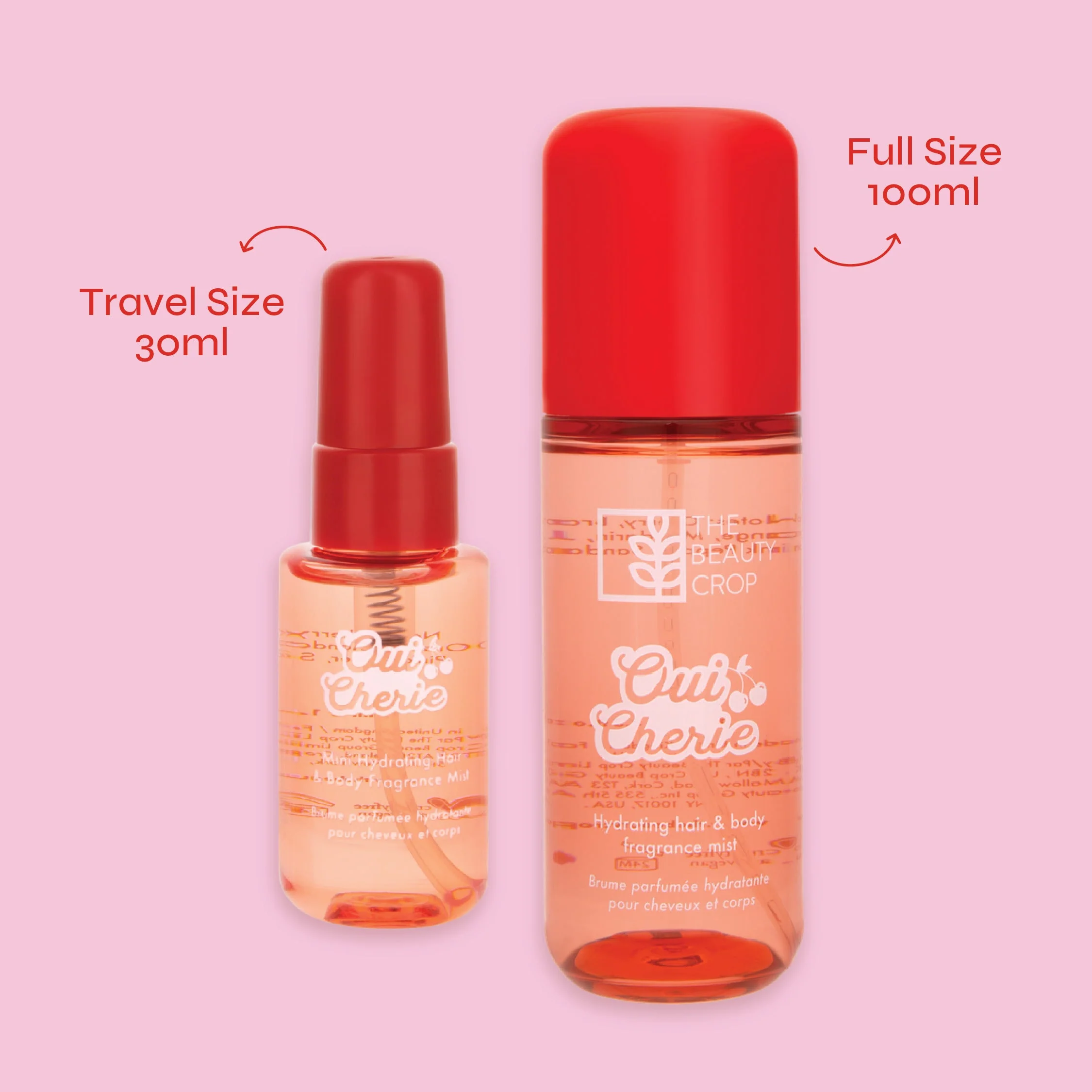 Oui Cherie Hydrating Hair & Body Fragrance Mist - Image 5