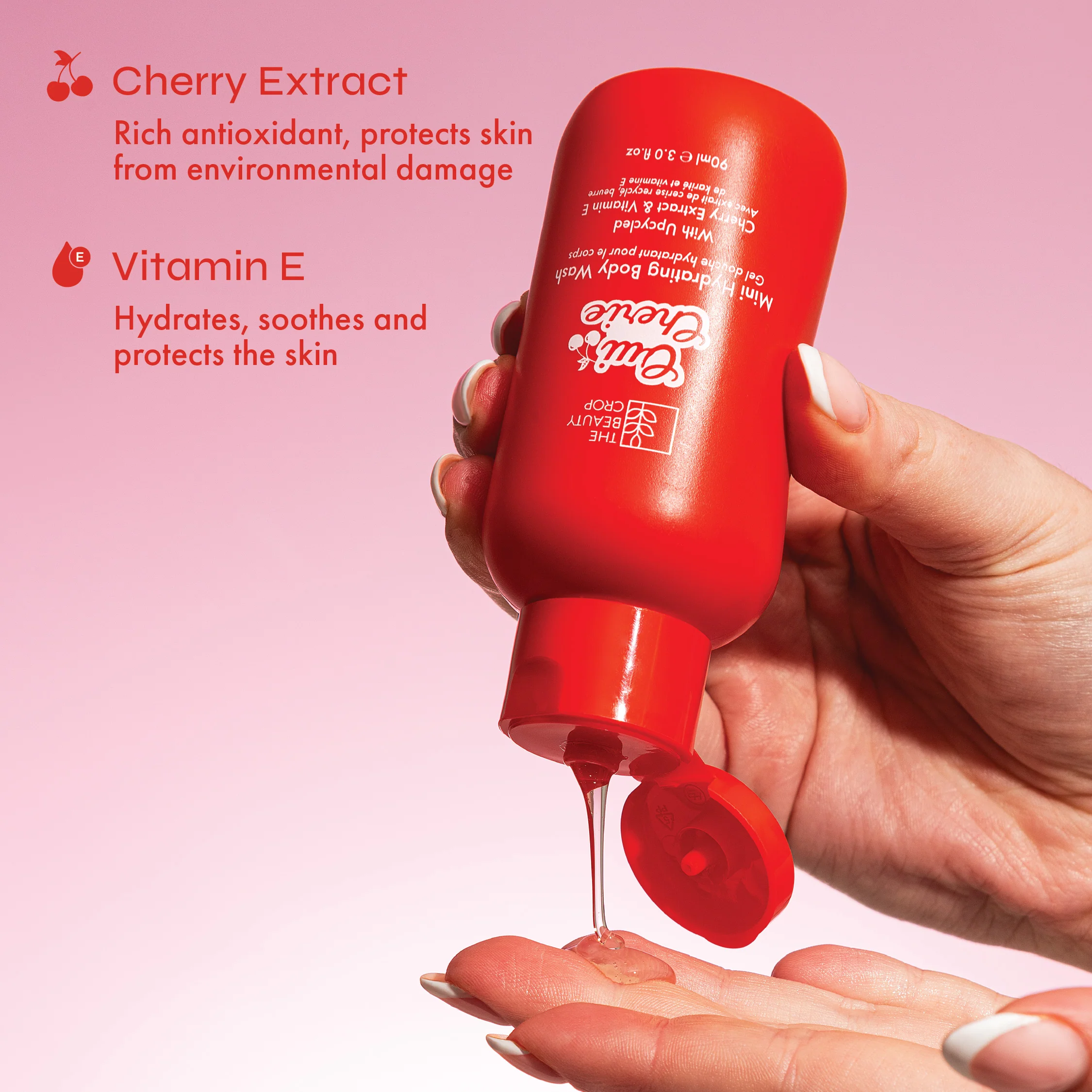 Oui Cherie Antioxidant and Vitamin E Body Wash - Image 3