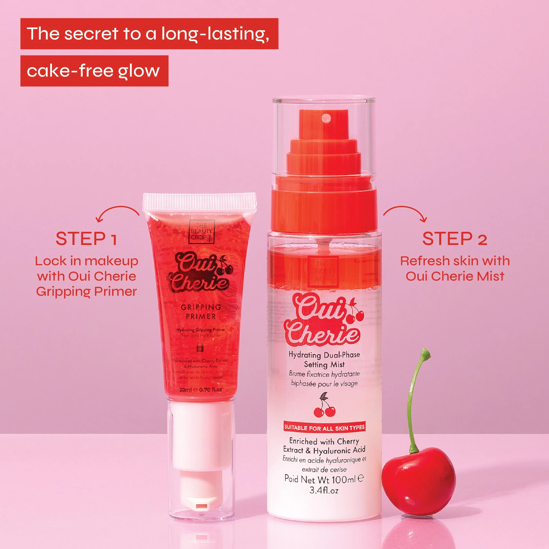Oui Cherie Hydrating Gripping Makeup Primer - Image 5