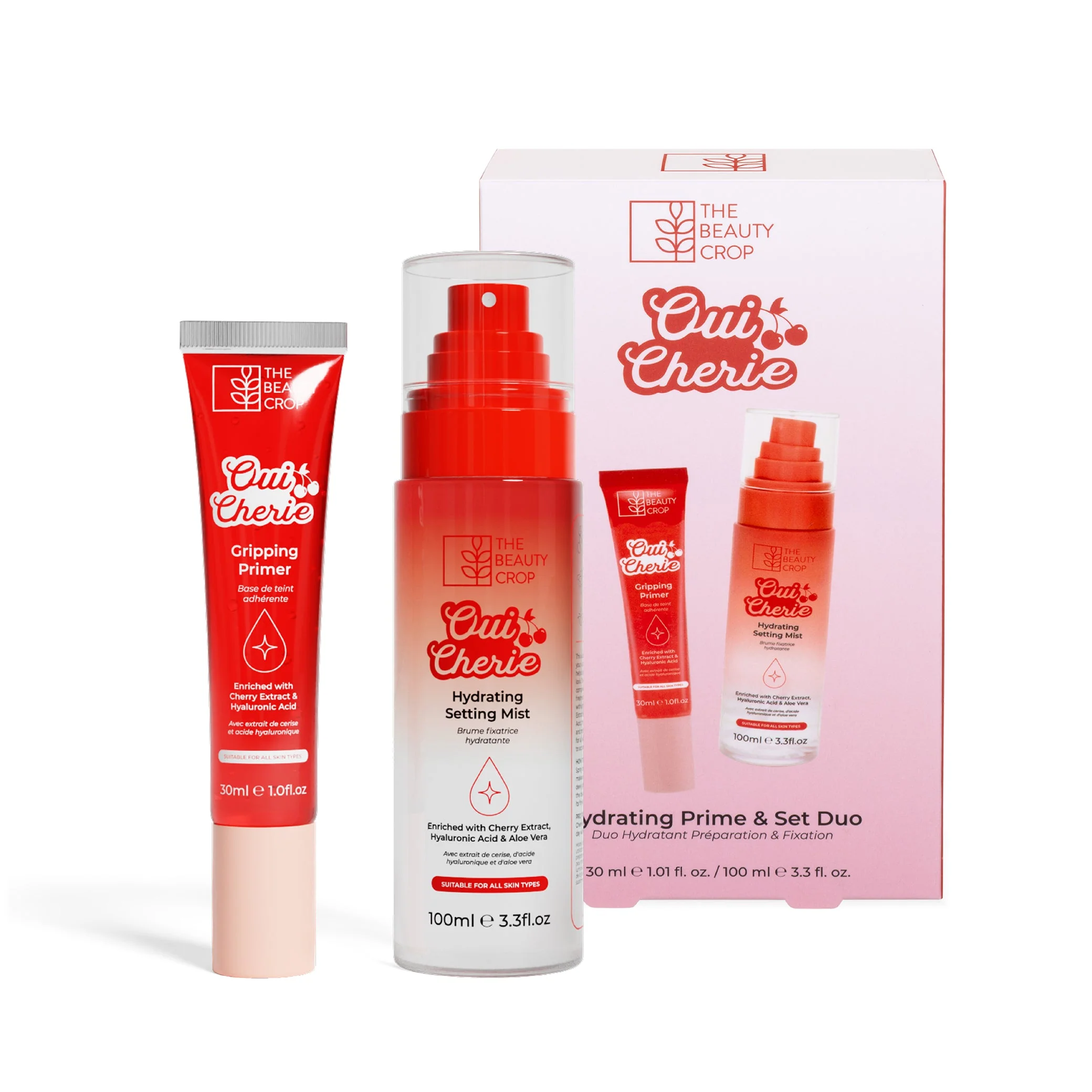 Oui Cherie Viral Gripping Primer & Hydrating Setting Mist Boxed Set Duo - Image 5