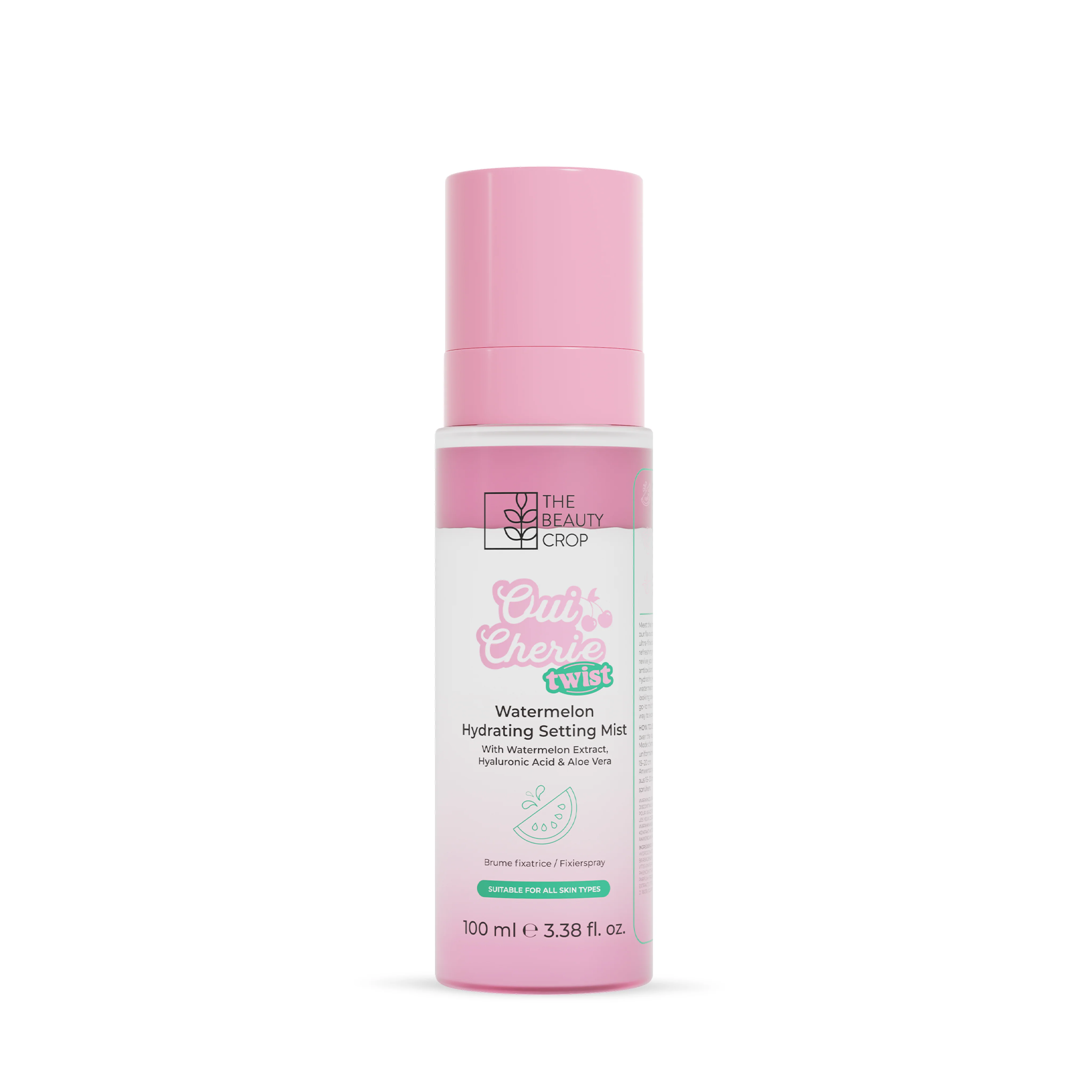 Oui Cherie Twist Watermelon Hydrating Setting Mist (Limited Edition)