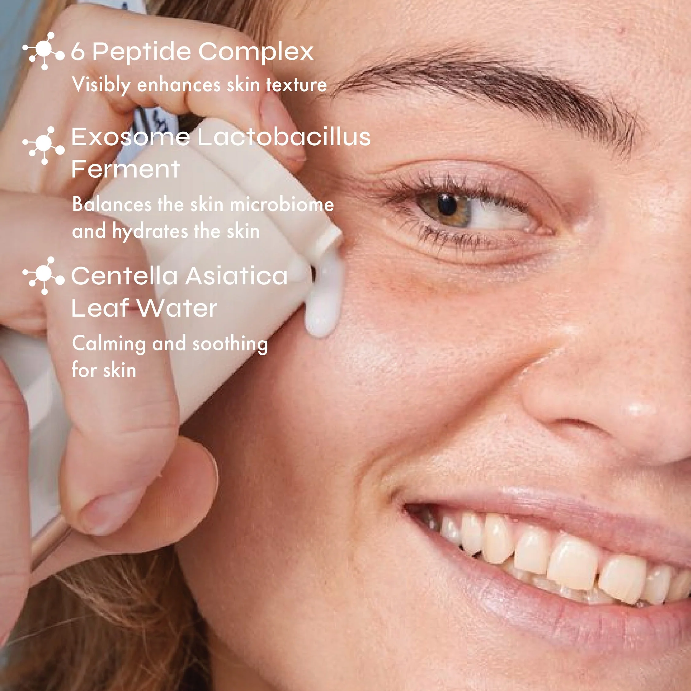 Peptide Calm Multi-Peptide & Exosomes Barrier Serum (Refillable) - Image 3