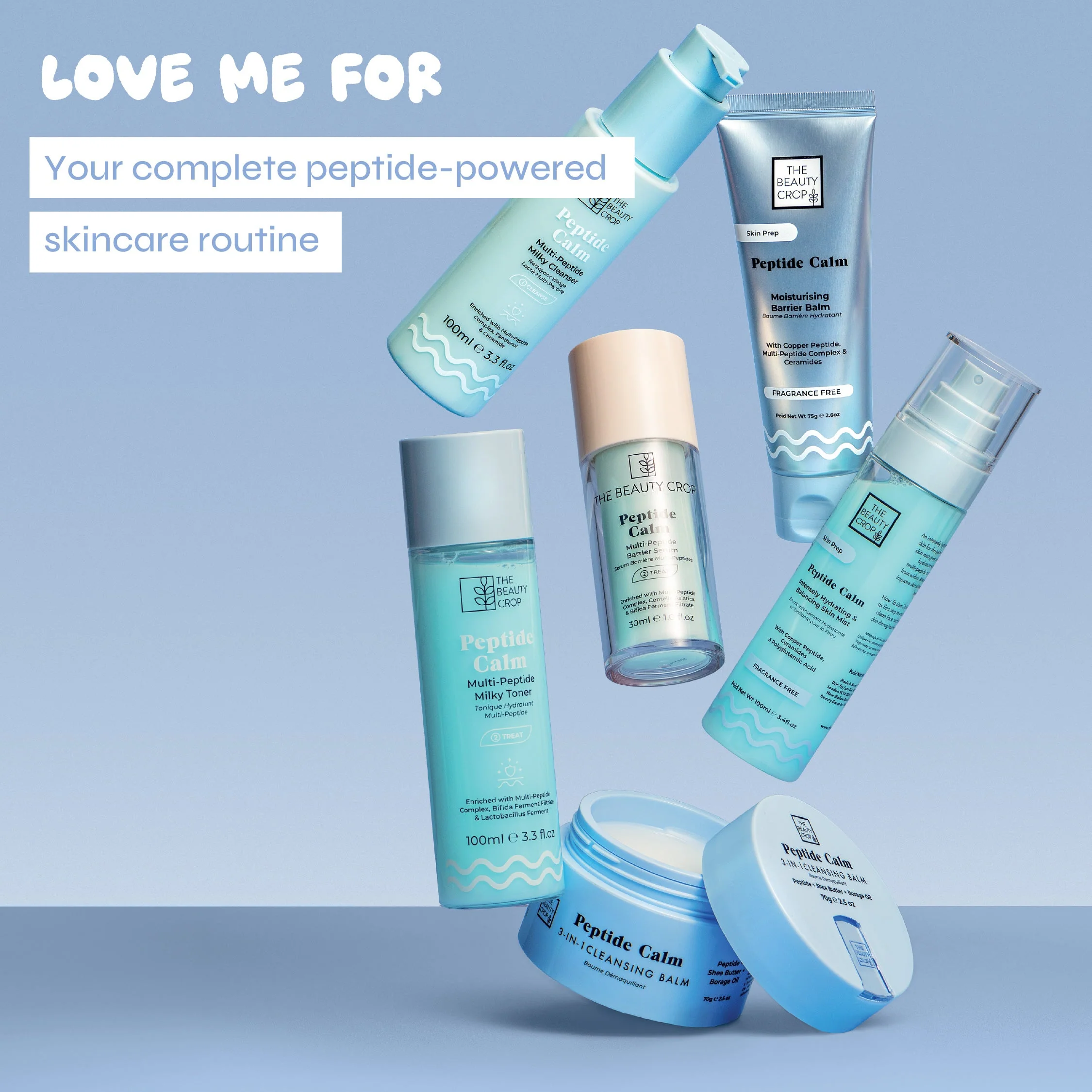 Peptide Calm 6-piece Complete Skincare Routine - Image 3