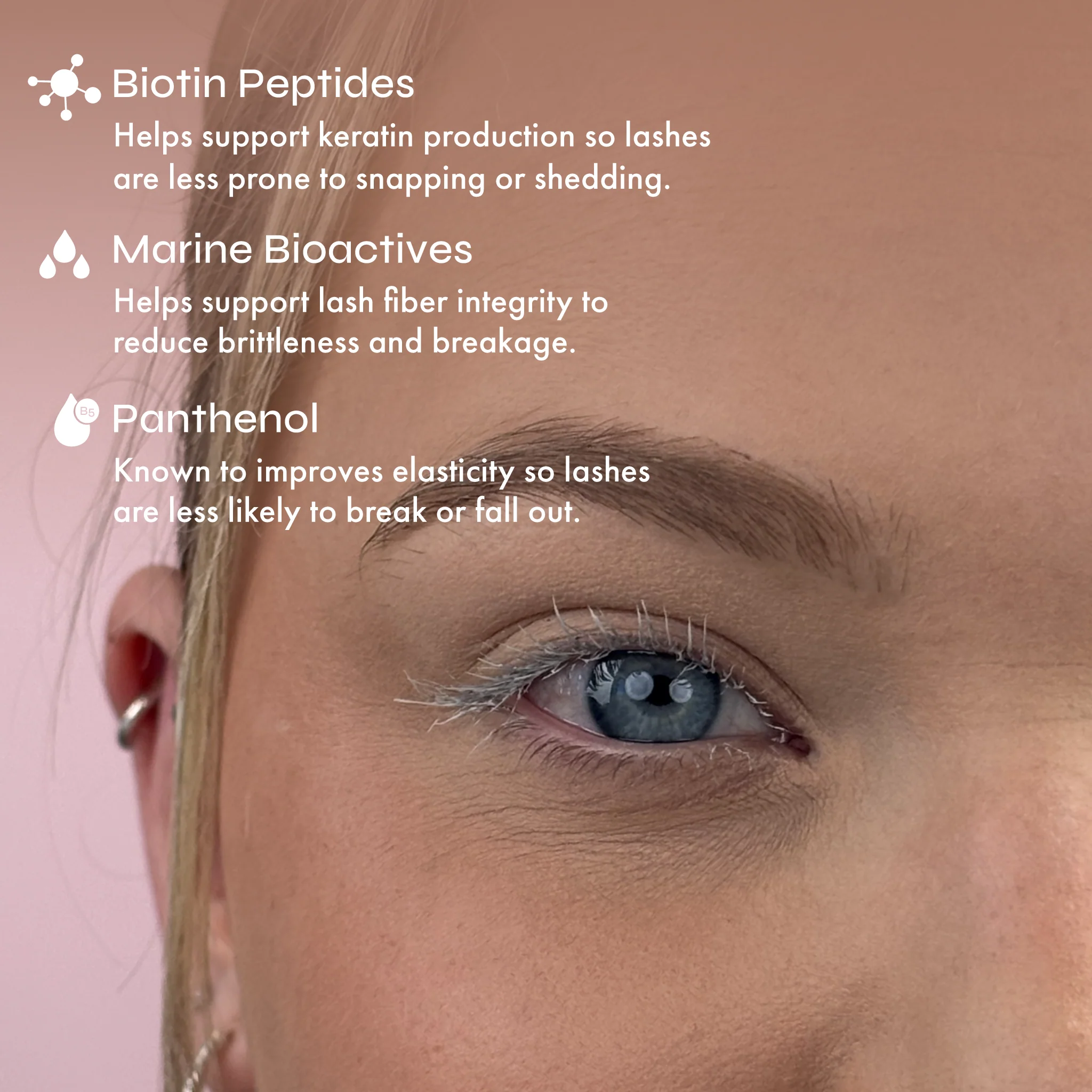 Peptide Calm Lengthening Mascara + Peptide Calm 2-in-1 Lash Serum Primer Bundle - Image 4