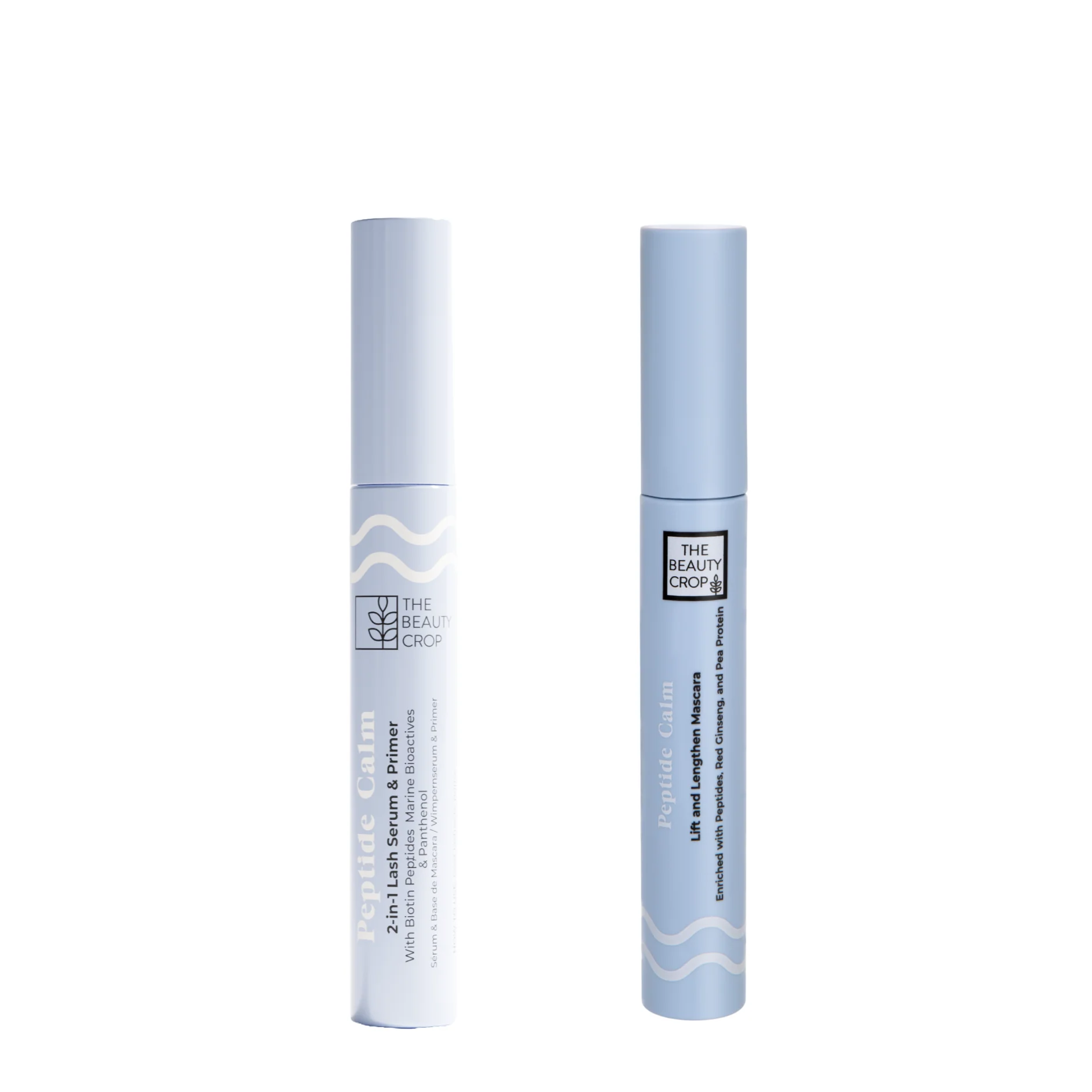 Peptide Calm Lengthening Mascara + Peptide Calm 2-in-1 Lash Serum Primer Bundle - Image 6