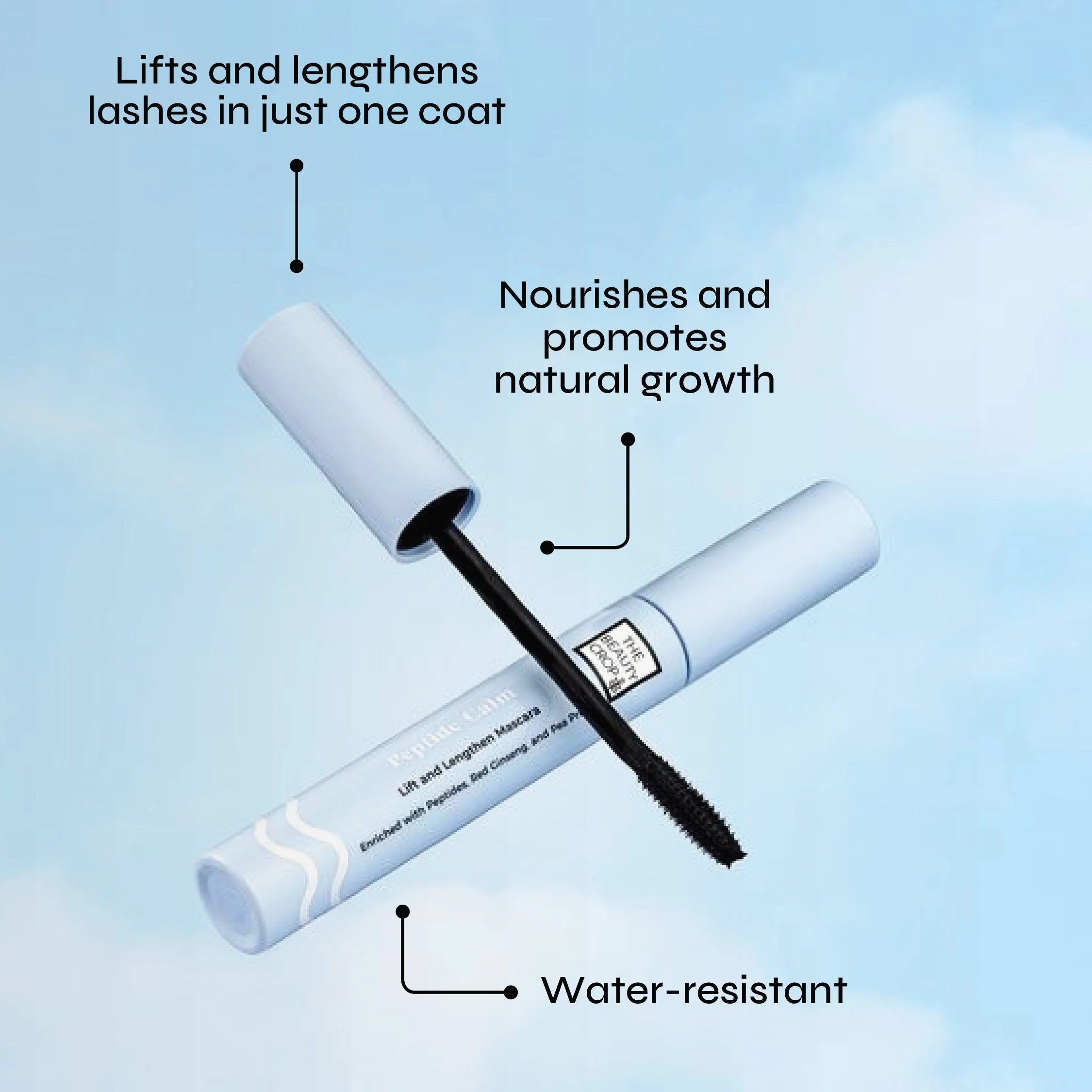 Peptide Calm Lengthening & Nourishing Strength Mascara - Image 3
