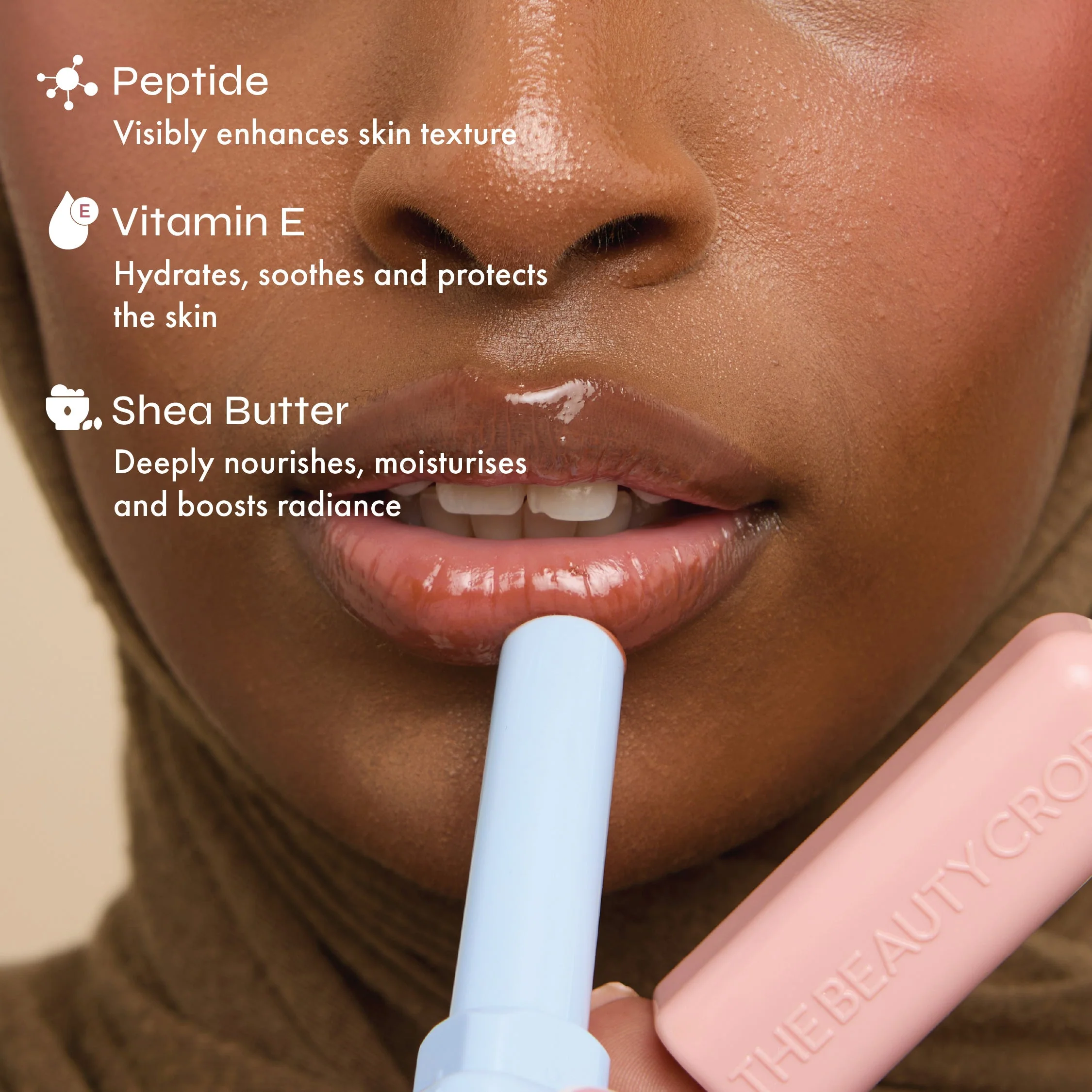 Peptide Calm Hydrating & Plumping Melting Lip Balm - Image 3