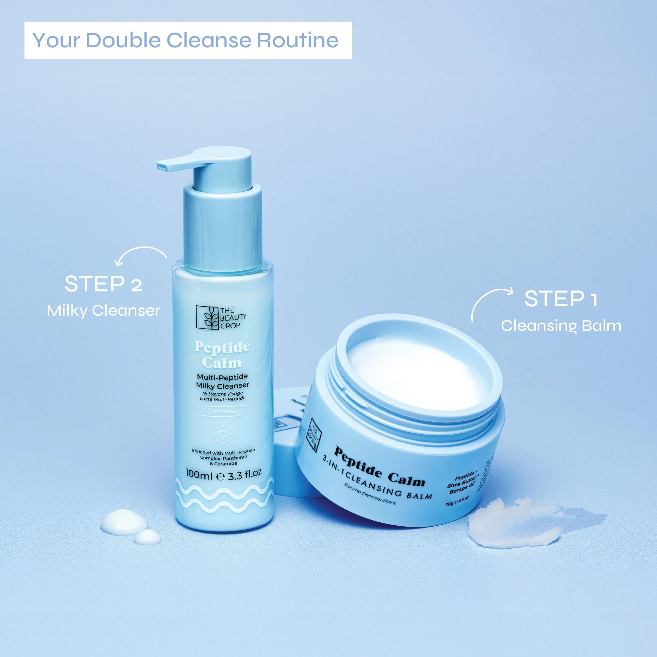 Peptide Calm Milky Cleanser with Nourishing Multi-Peptide Complex - Image 6