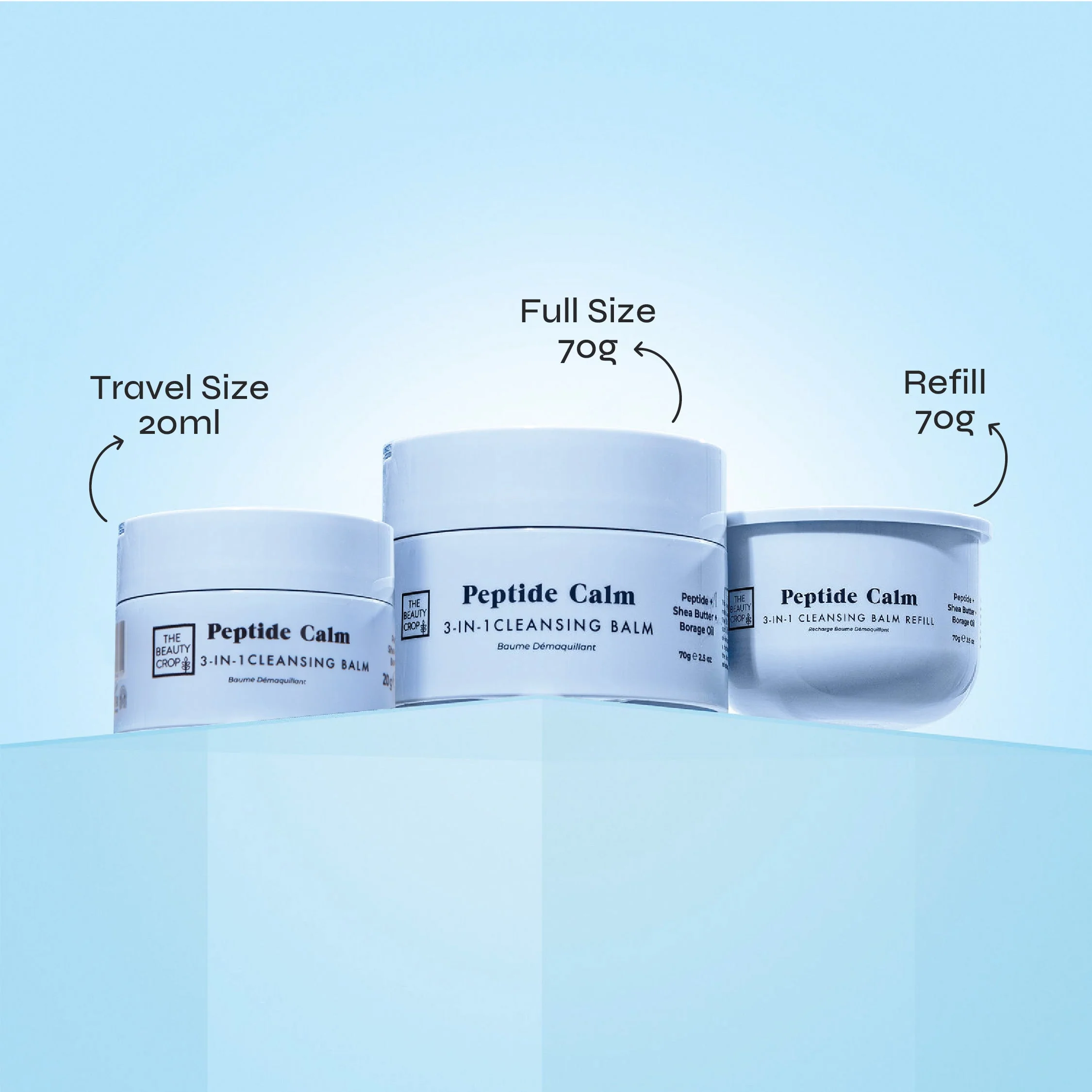 Peptide Calm Make-up Melting Collagen Boosting Cleansing Balm - Image 6
