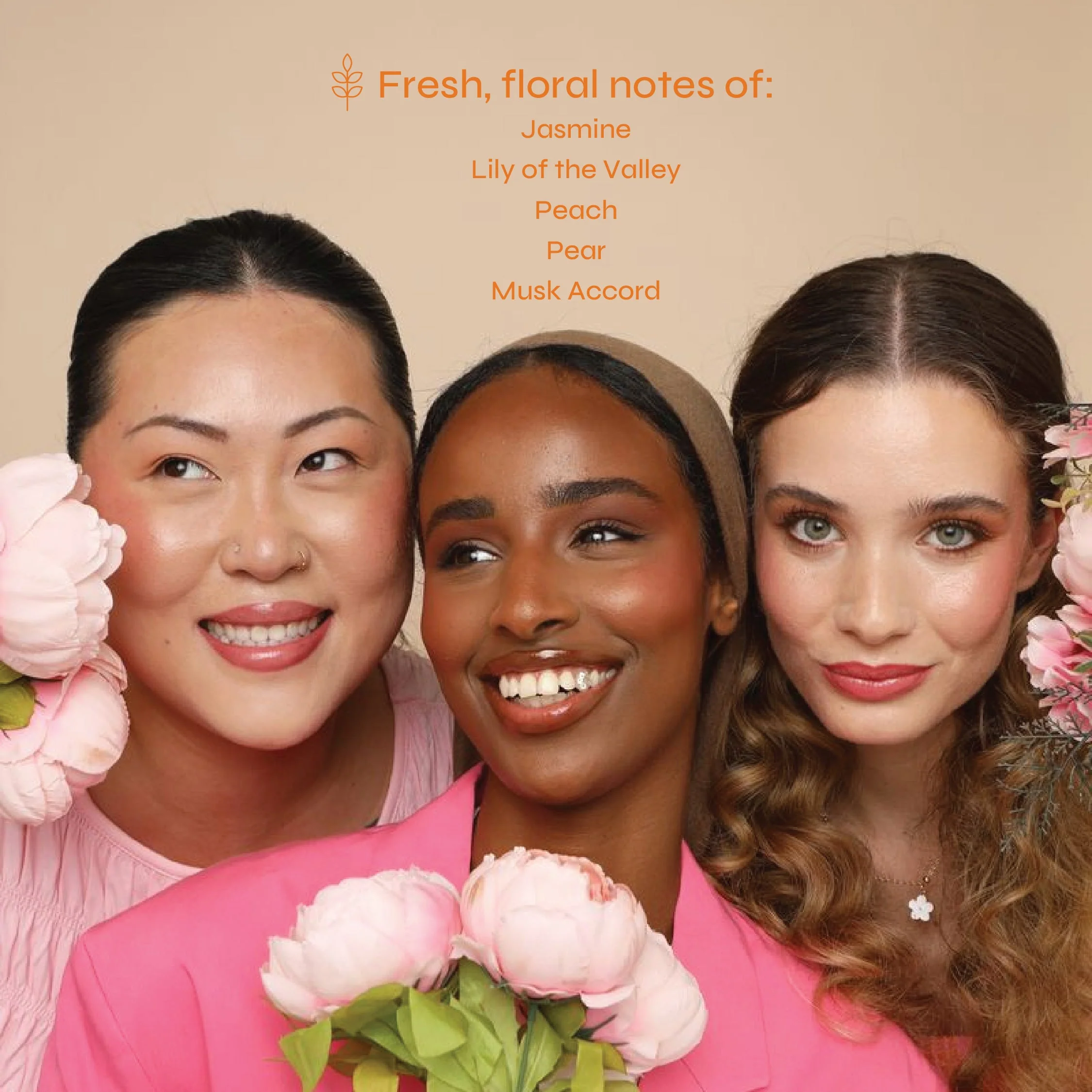 Popping Peony Hydrating Floral Hair & Body Fragrance Mist - Image 3