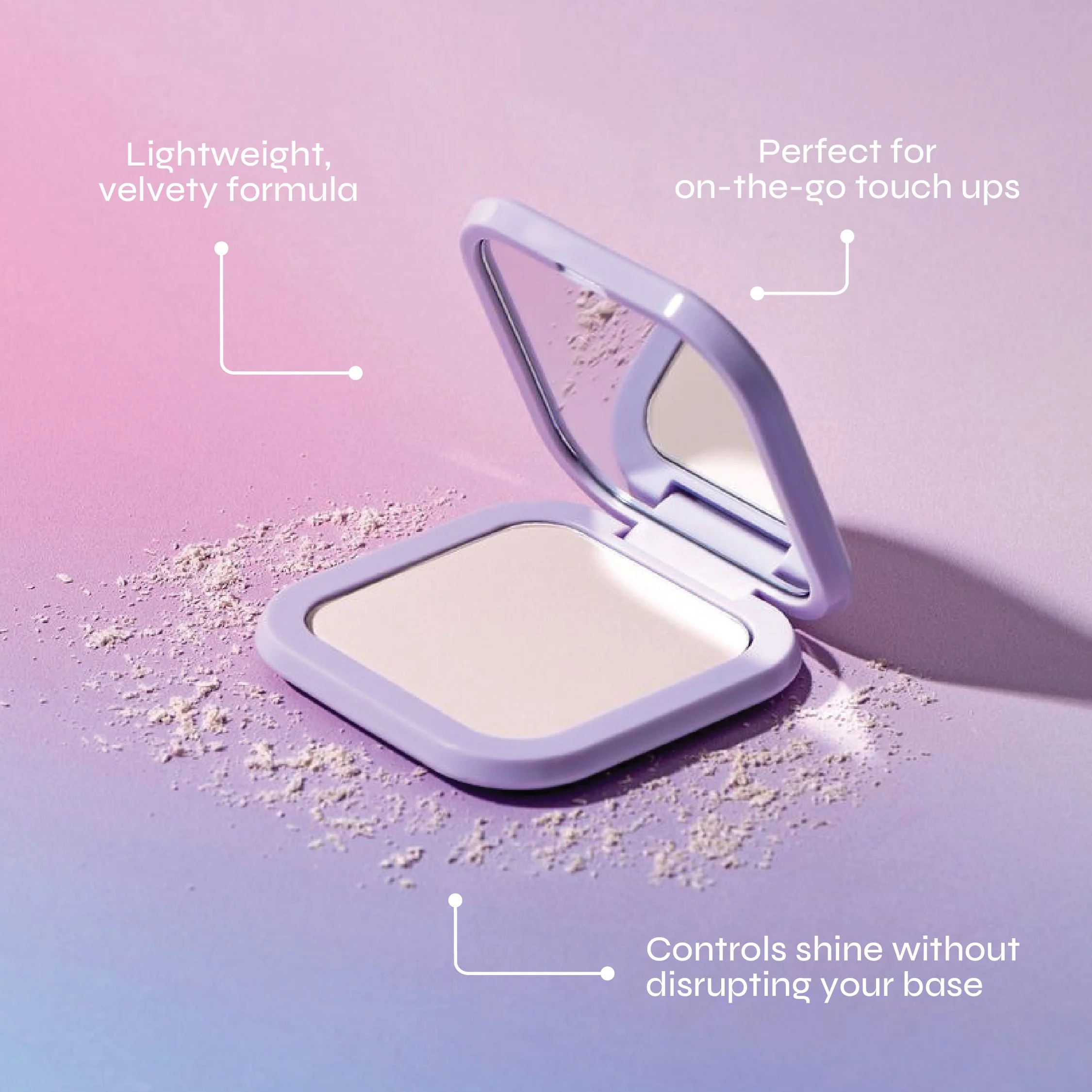 PoreFilter Blotting Matte Effect Lightweight Pressed Powder - Image 2