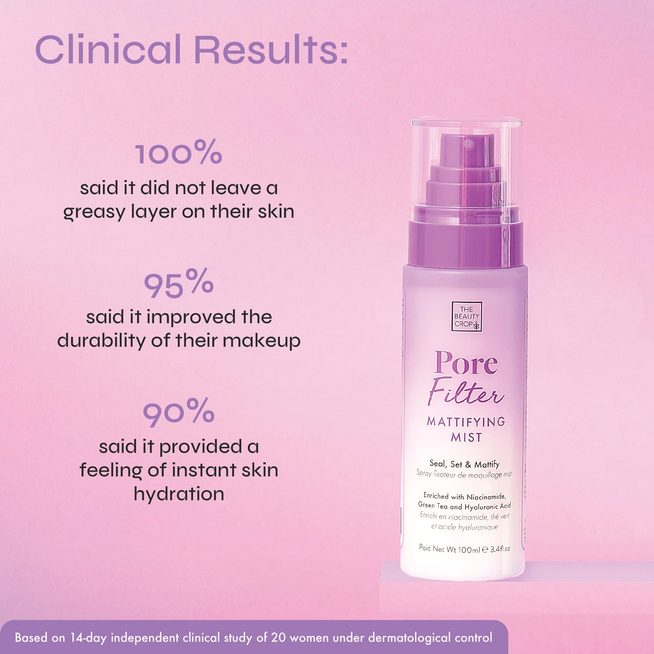 PoreFilter Pore Blurring Mattifying Makeup Setting Spray - Image 4