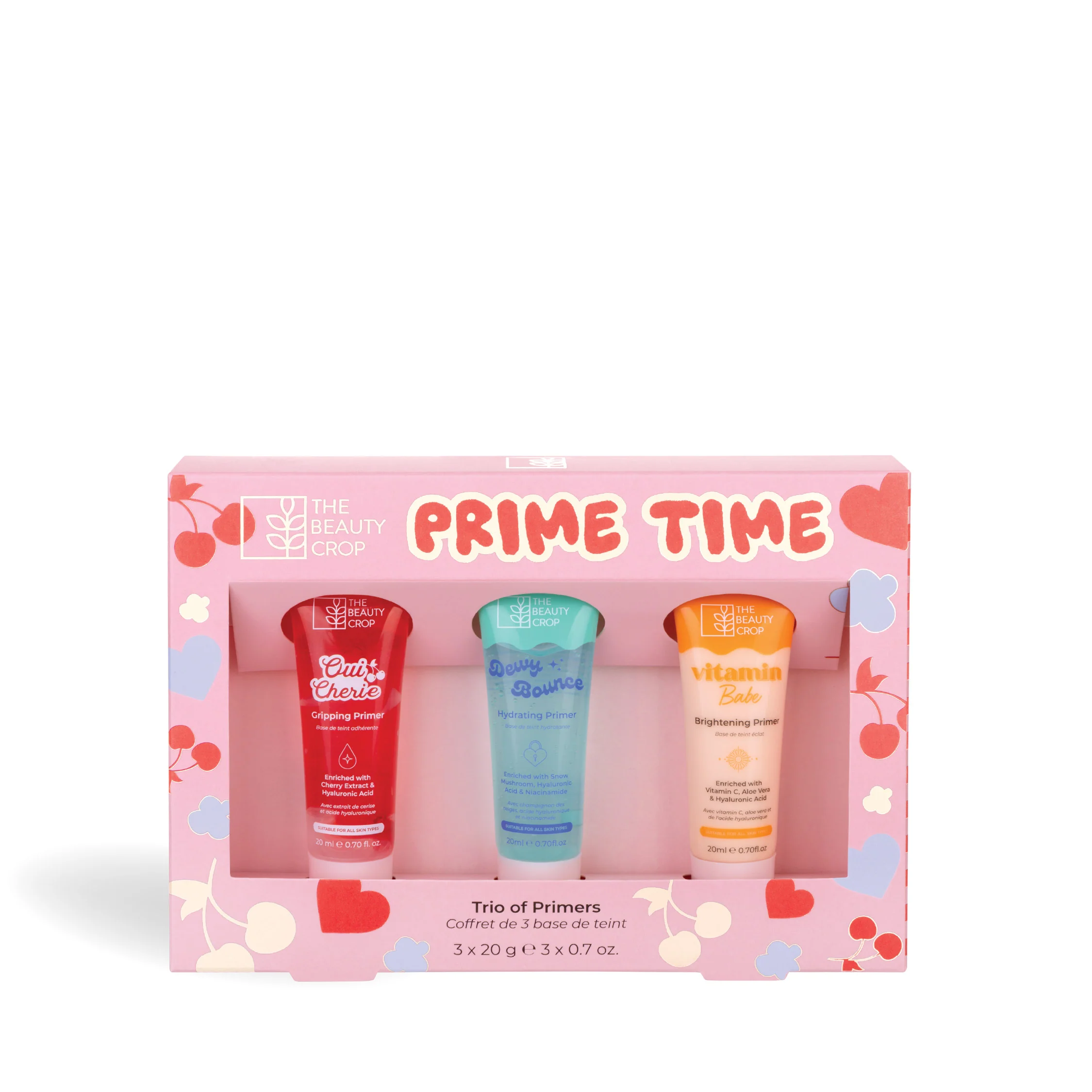 Prime Time Hydrating, Glowing & Gripping Makeup Primer Trio - Image 3