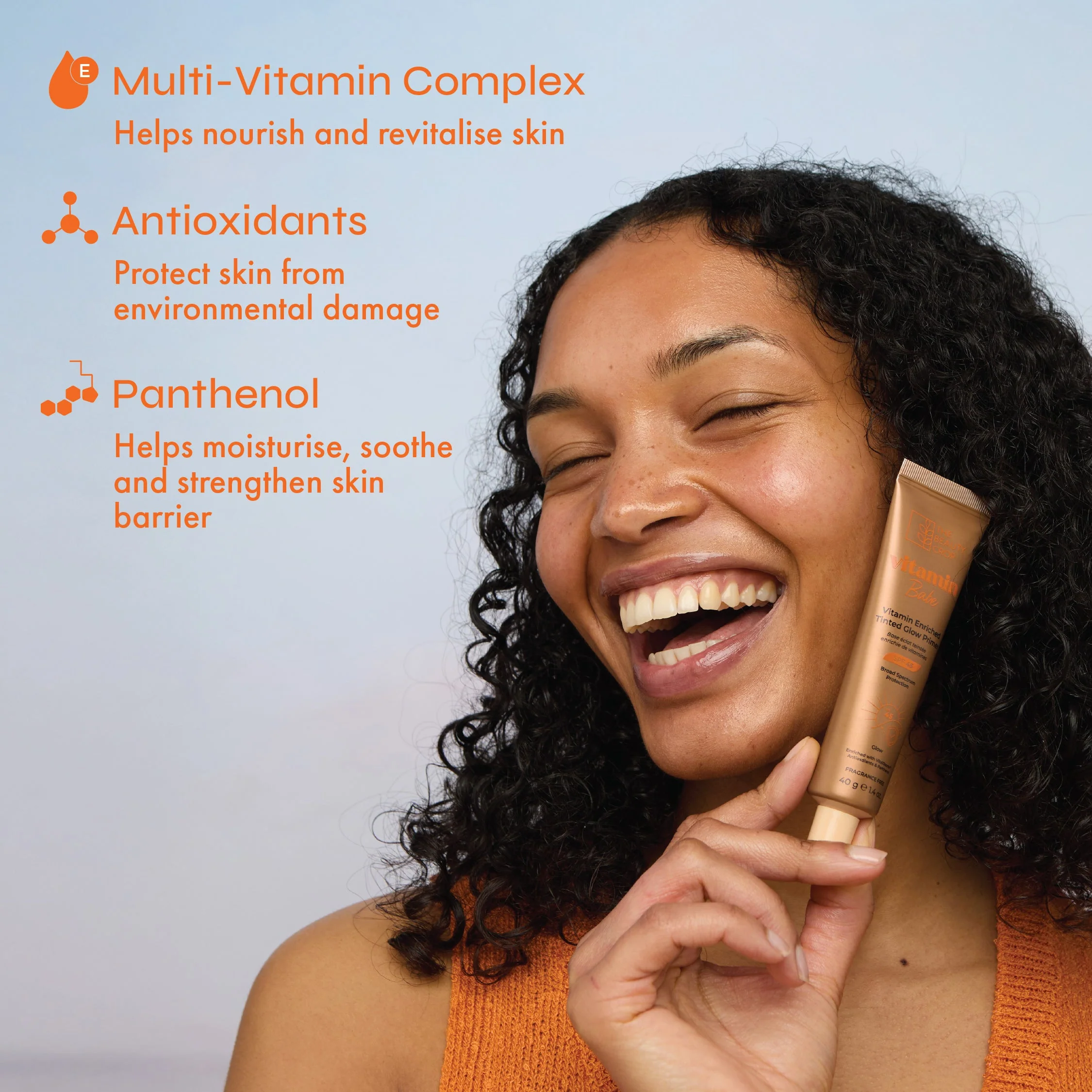 Vitamin Enriched SPF 45 Moisturising Glow Primer - Image 3
