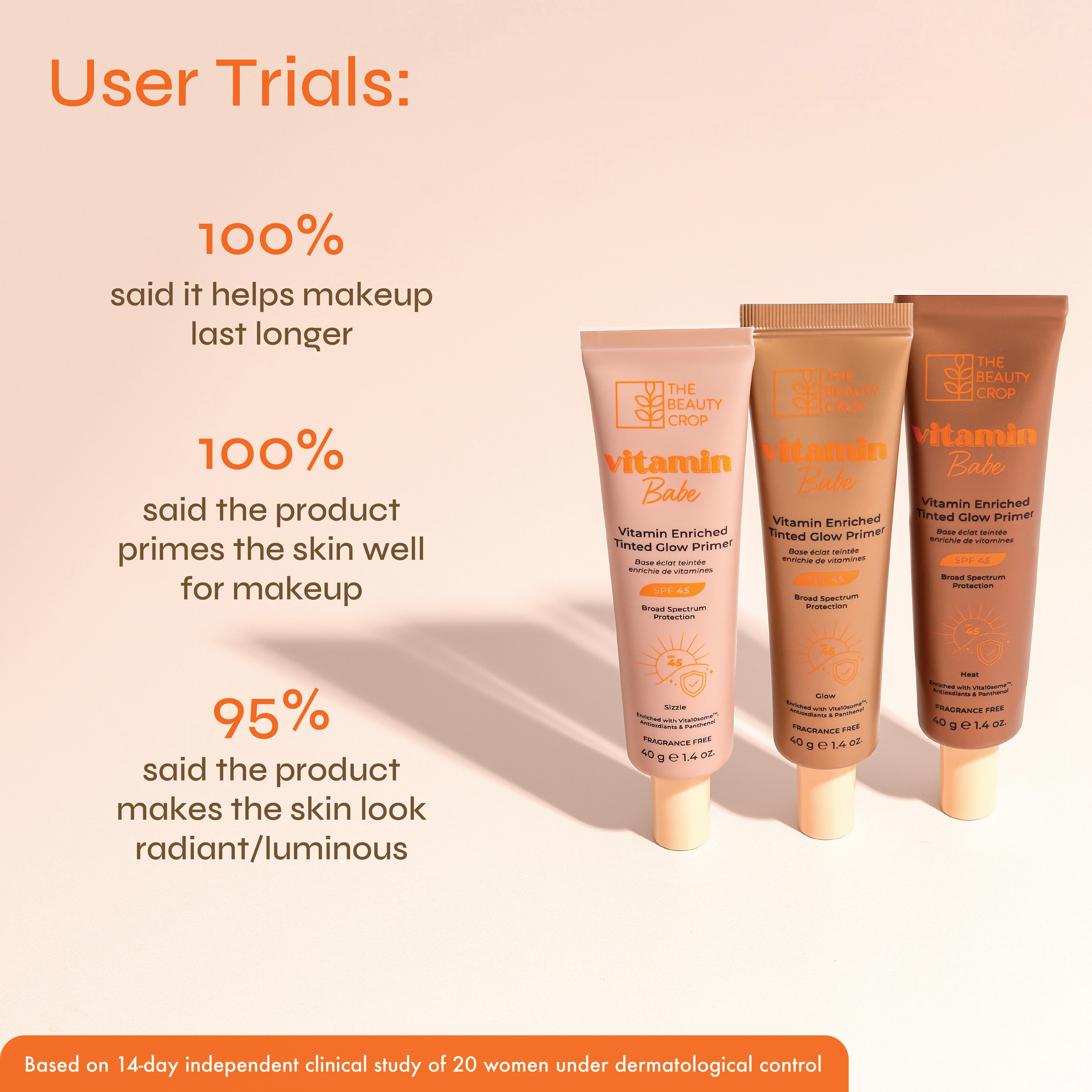 Vitamin Enriched SPF 45 Moisturising Glow Primer - Image 5
