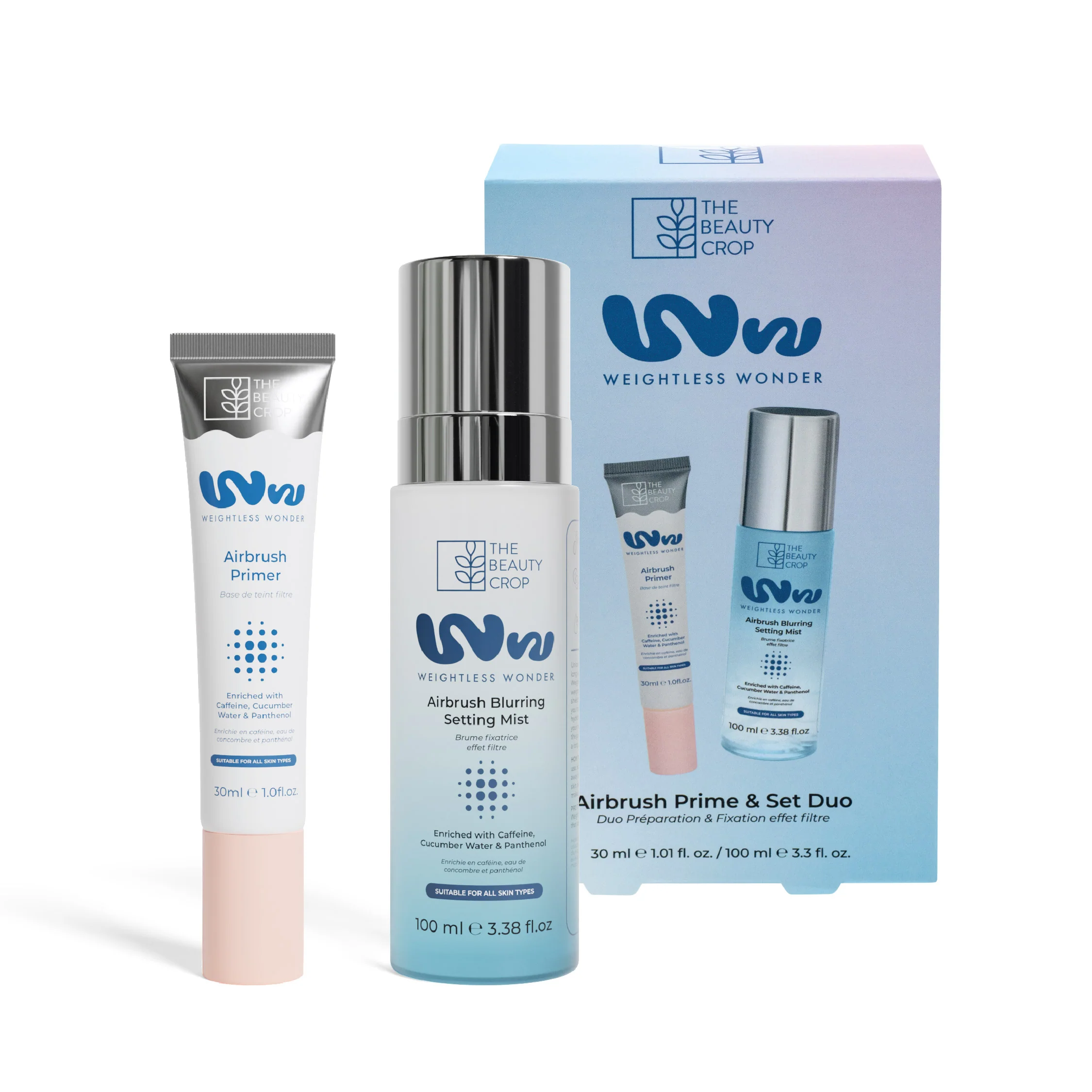Weightless Wonder Airbrush Primer & Blurring Setting Spray Duo - Image 6